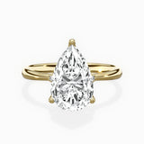 European Solitaire Engagement Ring - The Better Diamonds