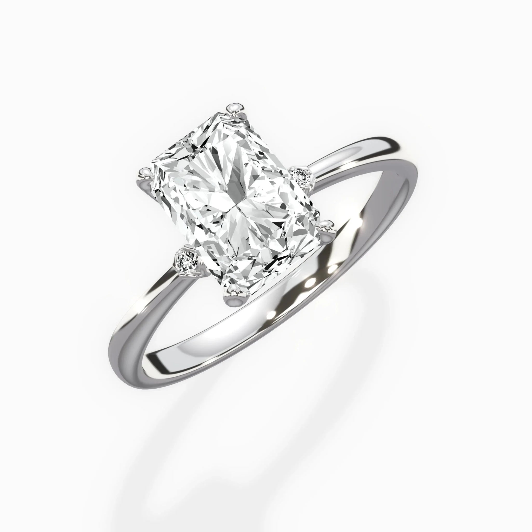 European Solitaire Engagement Ring - The Better Diamonds