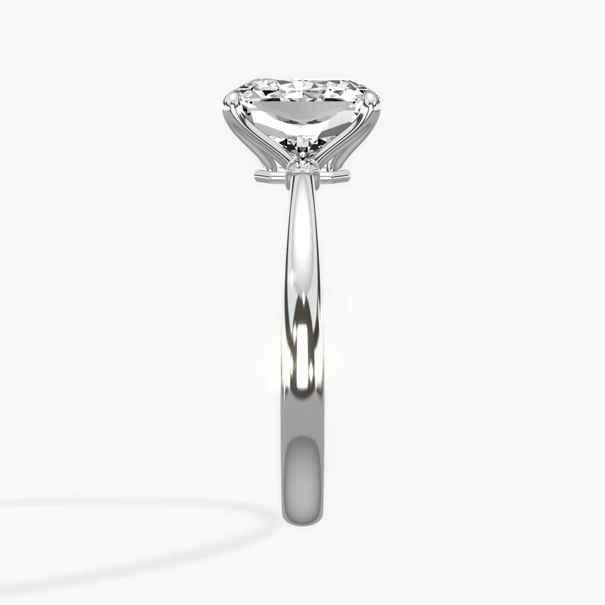 European Solitaire Engagement Ring - The Better Diamonds
