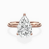 European Solitaire Engagement Ring - The Better Diamonds