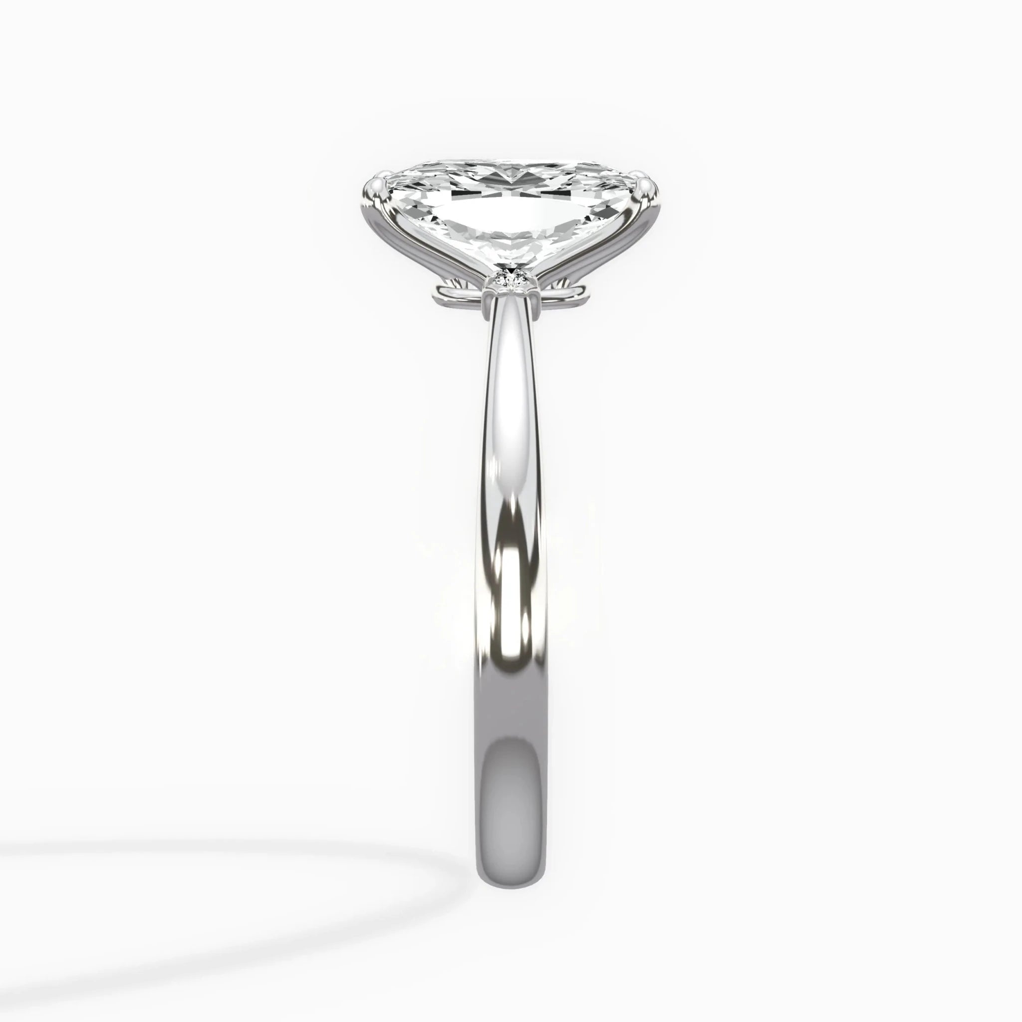 European Solitaire Engagement Ring - The Better Diamonds
