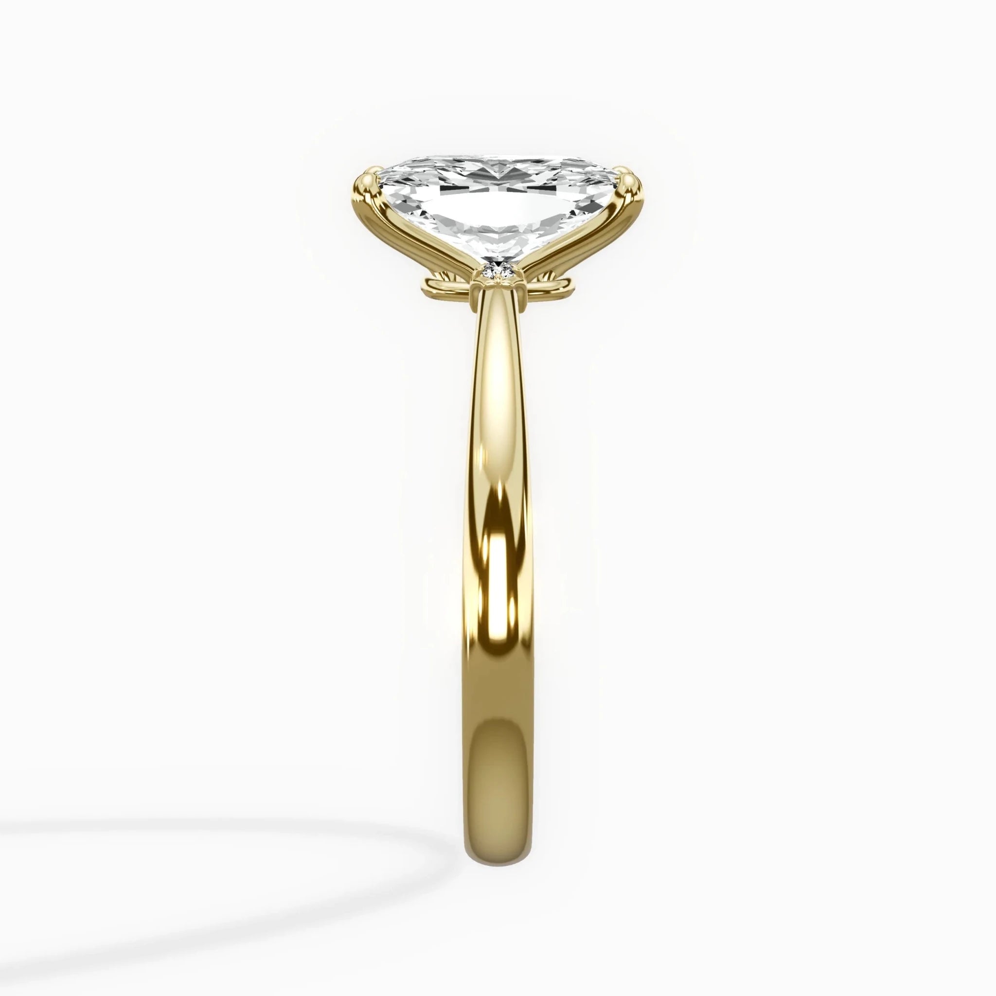 European Solitaire Engagement Ring - The Better Diamonds