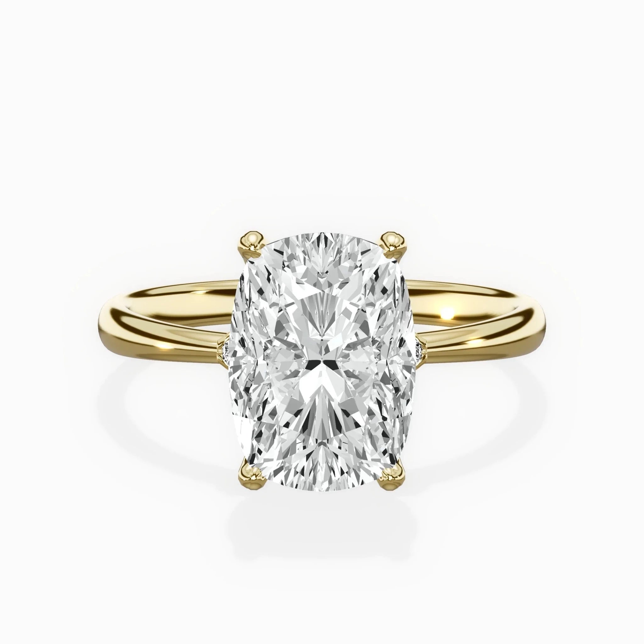 European Solitaire Engagement Ring - The Better Diamonds