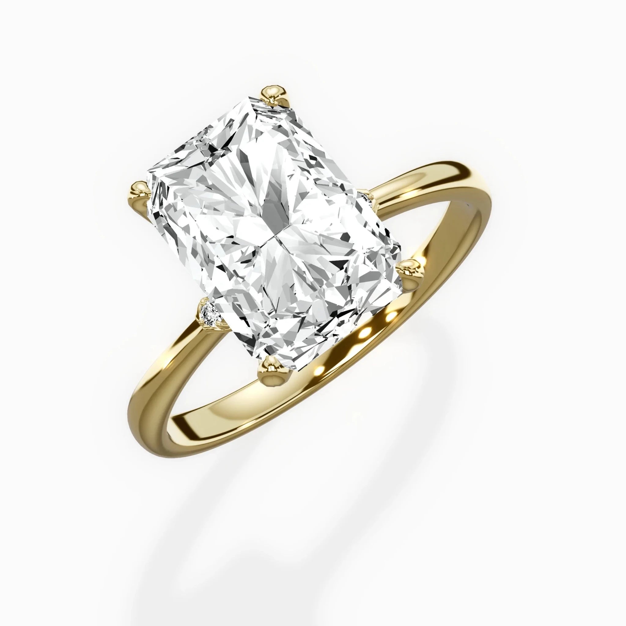 European Solitaire Engagement Ring - The Better Diamonds