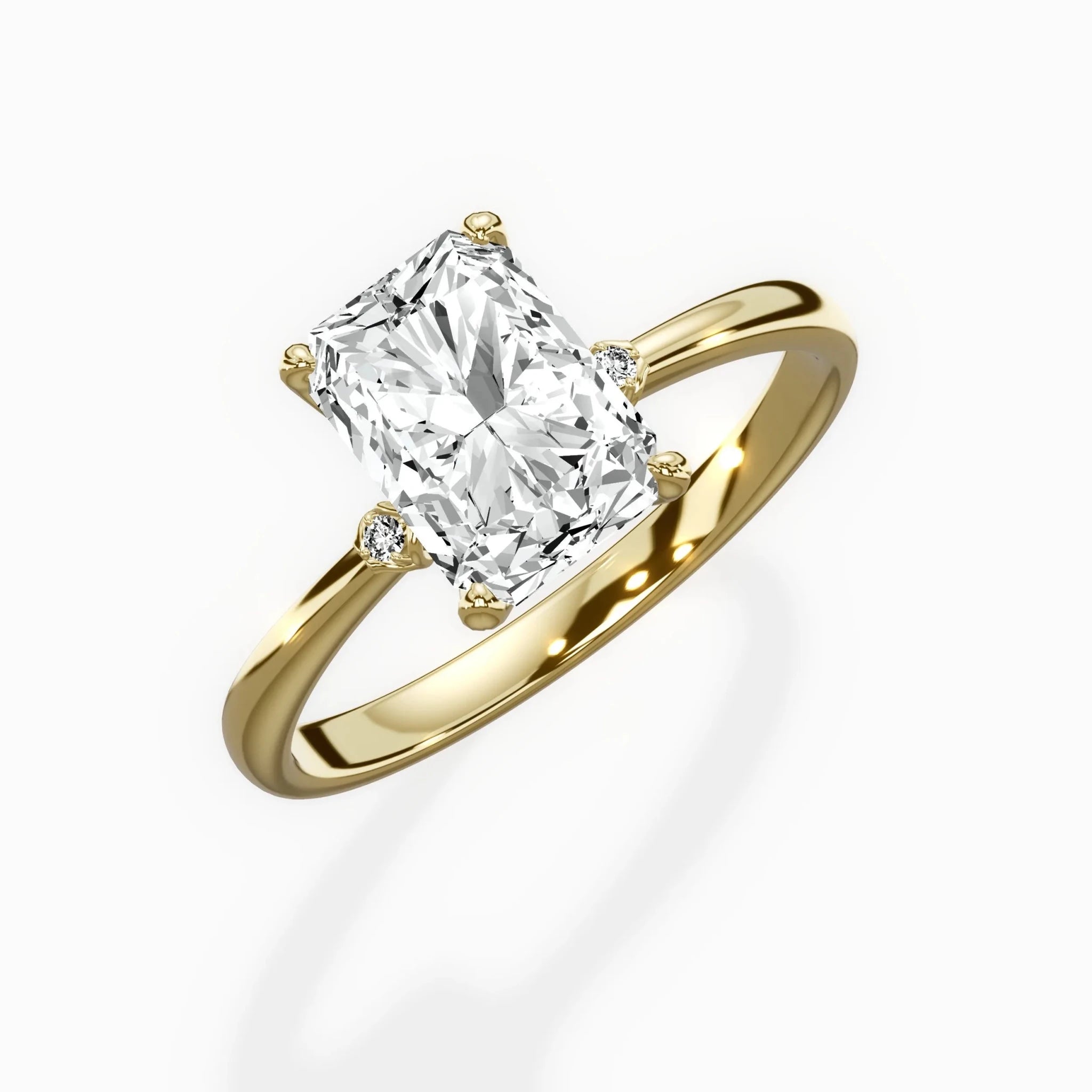 European Solitaire Engagement Ring - The Better Diamonds