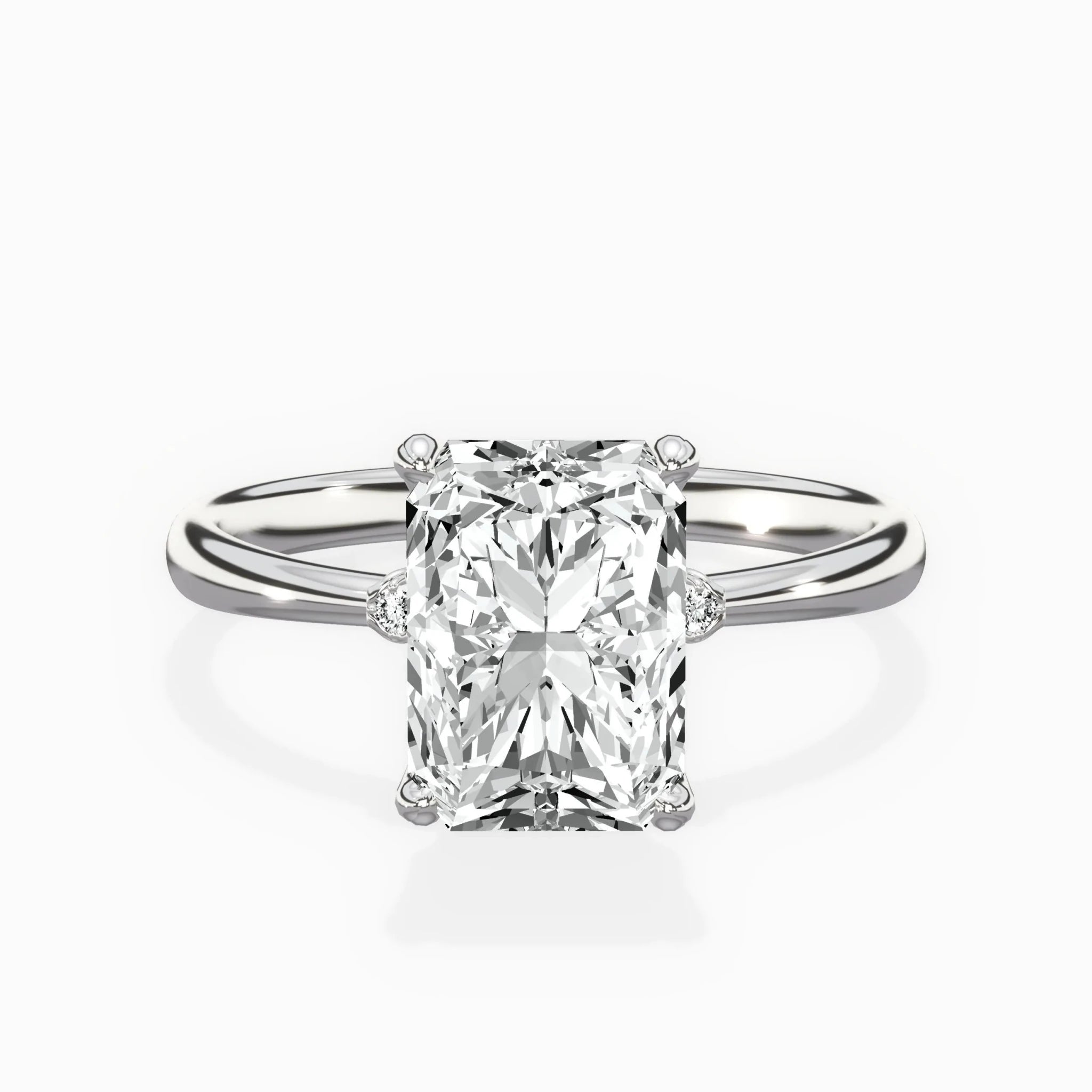 European Solitaire Engagement Ring - The Better Diamonds