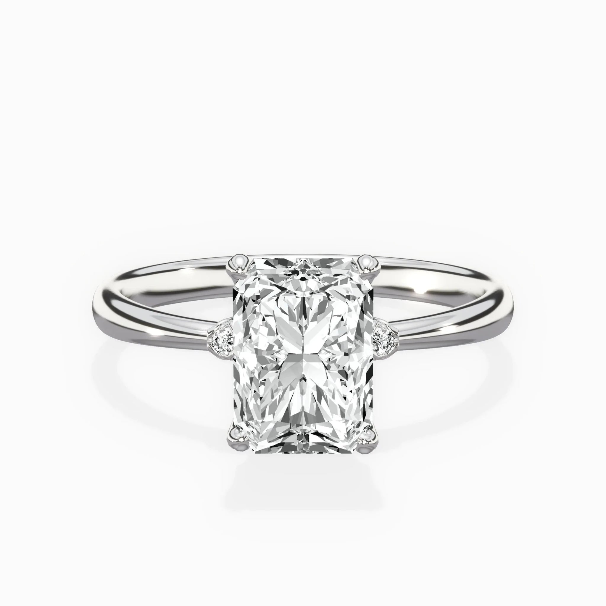 European Solitaire Engagement Ring - The Better Diamonds