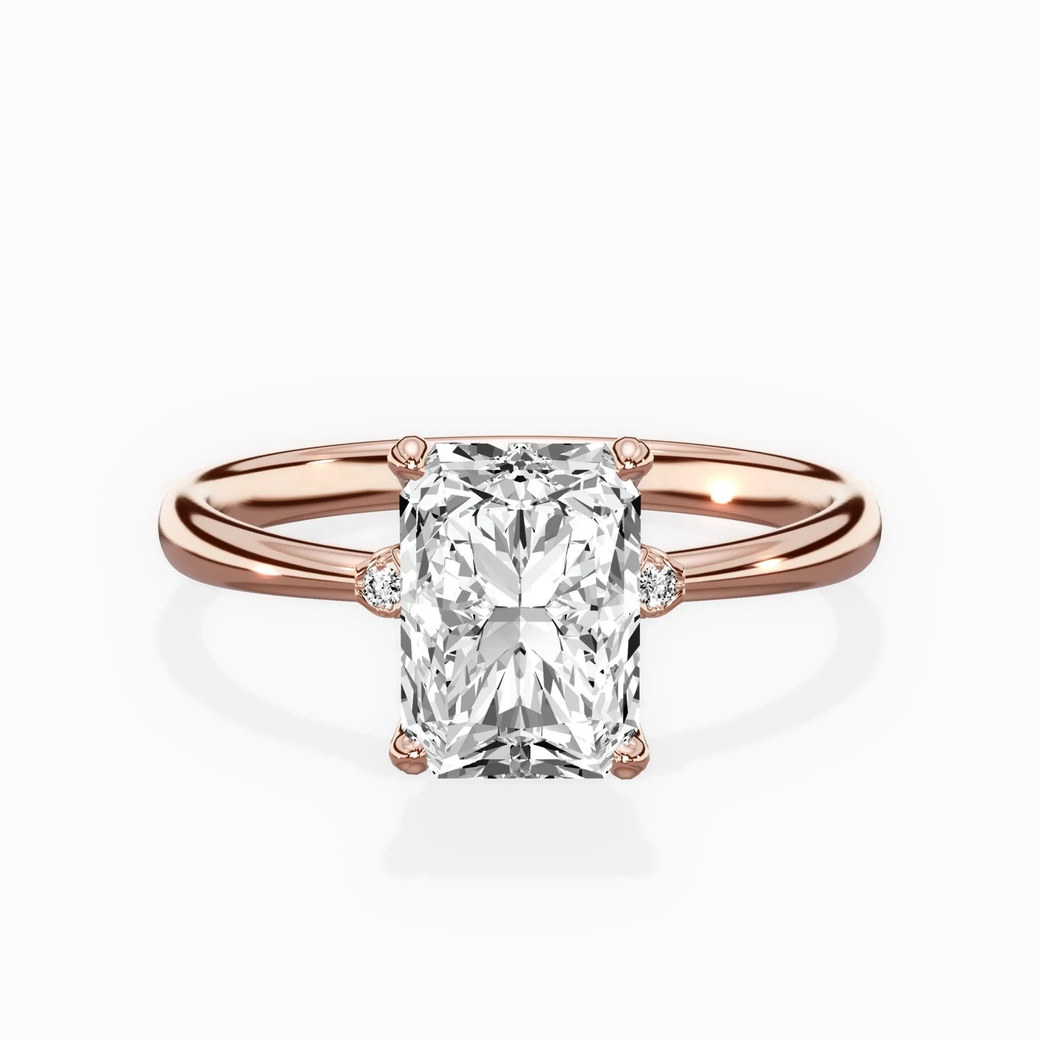 European Solitaire Engagement Ring - The Better Diamonds