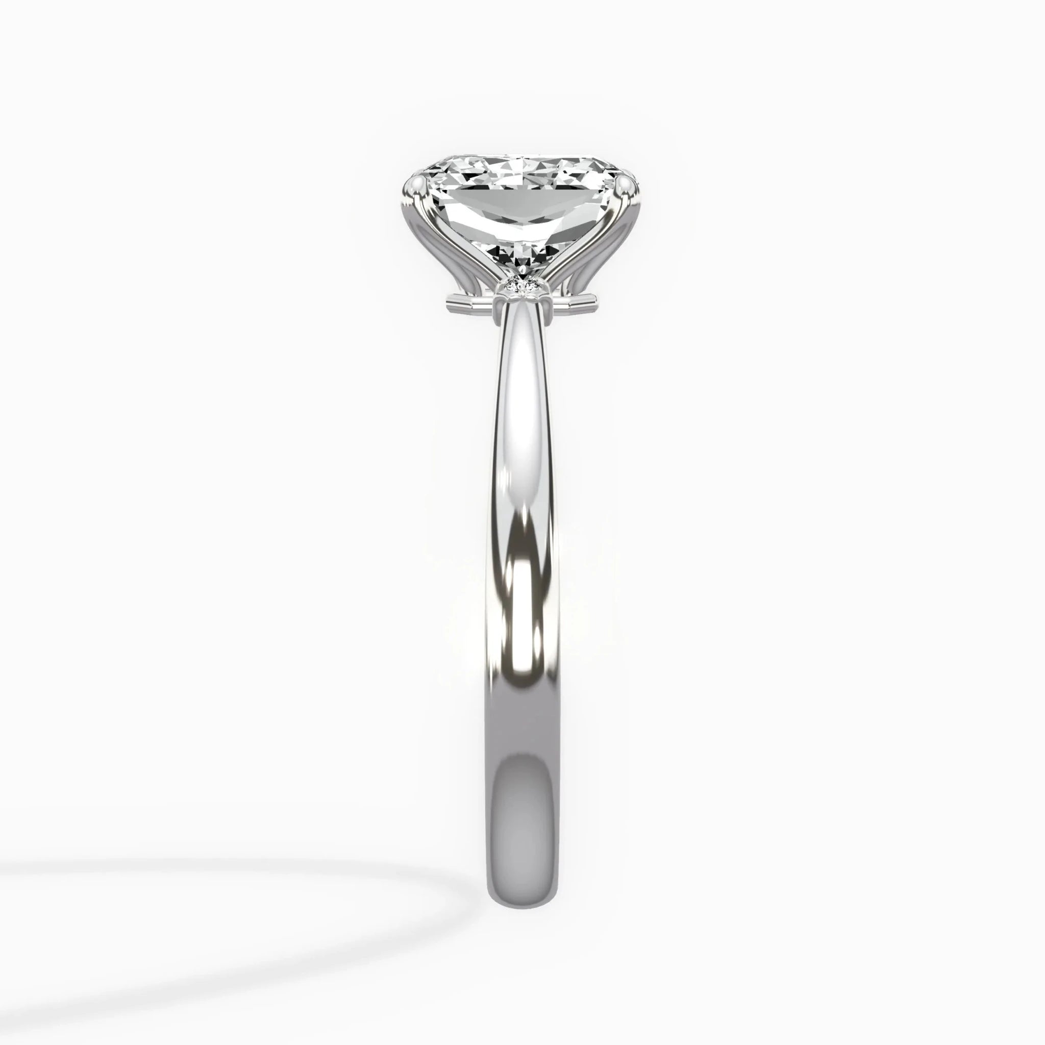 European Solitaire Engagement Ring - The Better Diamonds