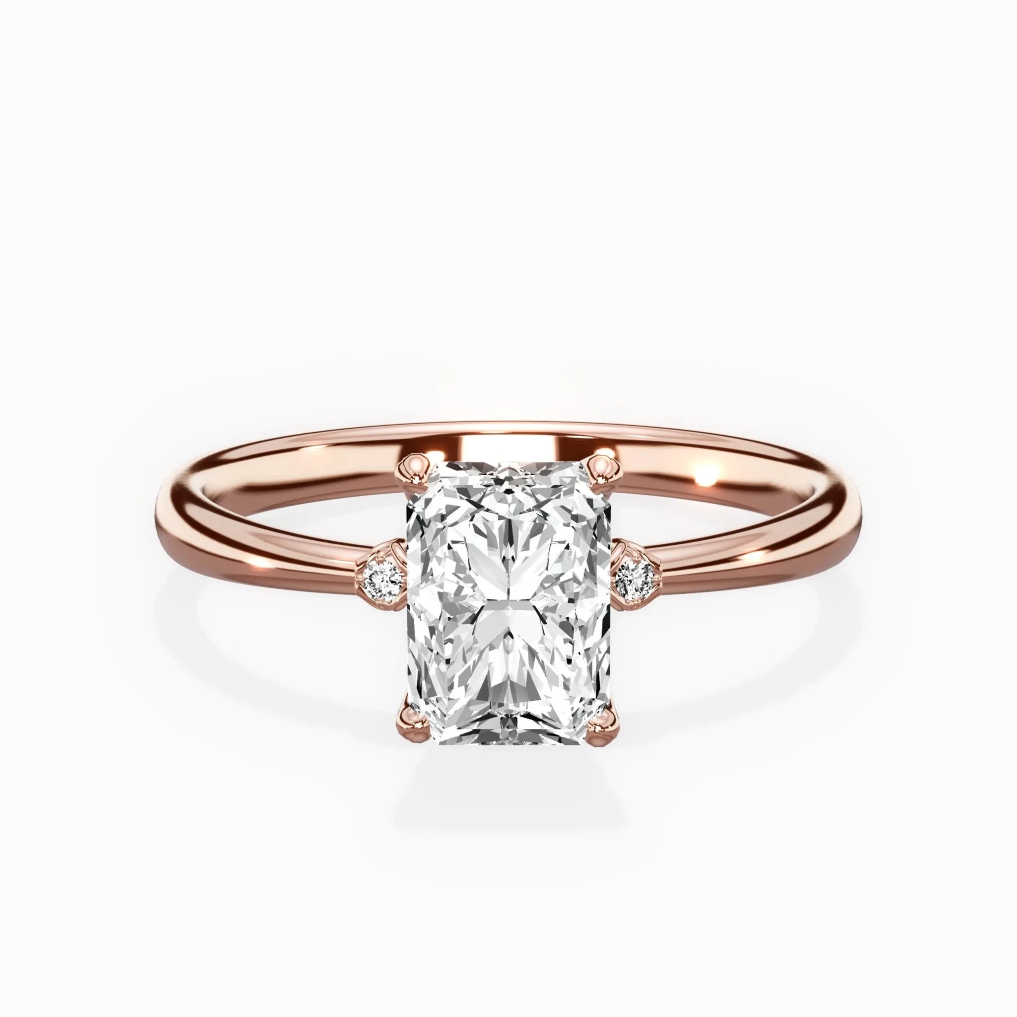 European Solitaire Engagement Ring - The Better Diamonds