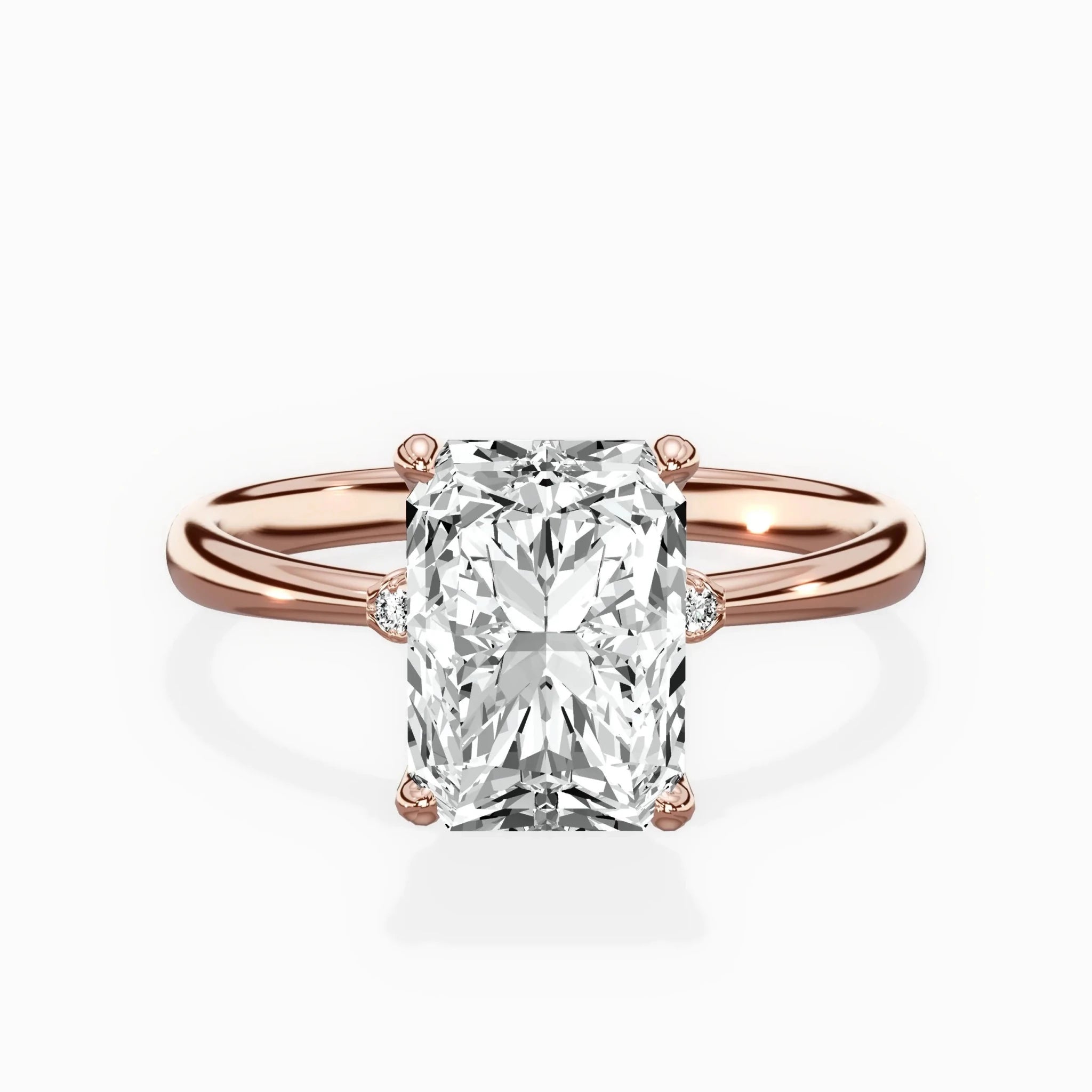 European Solitaire Engagement Ring - The Better Diamonds