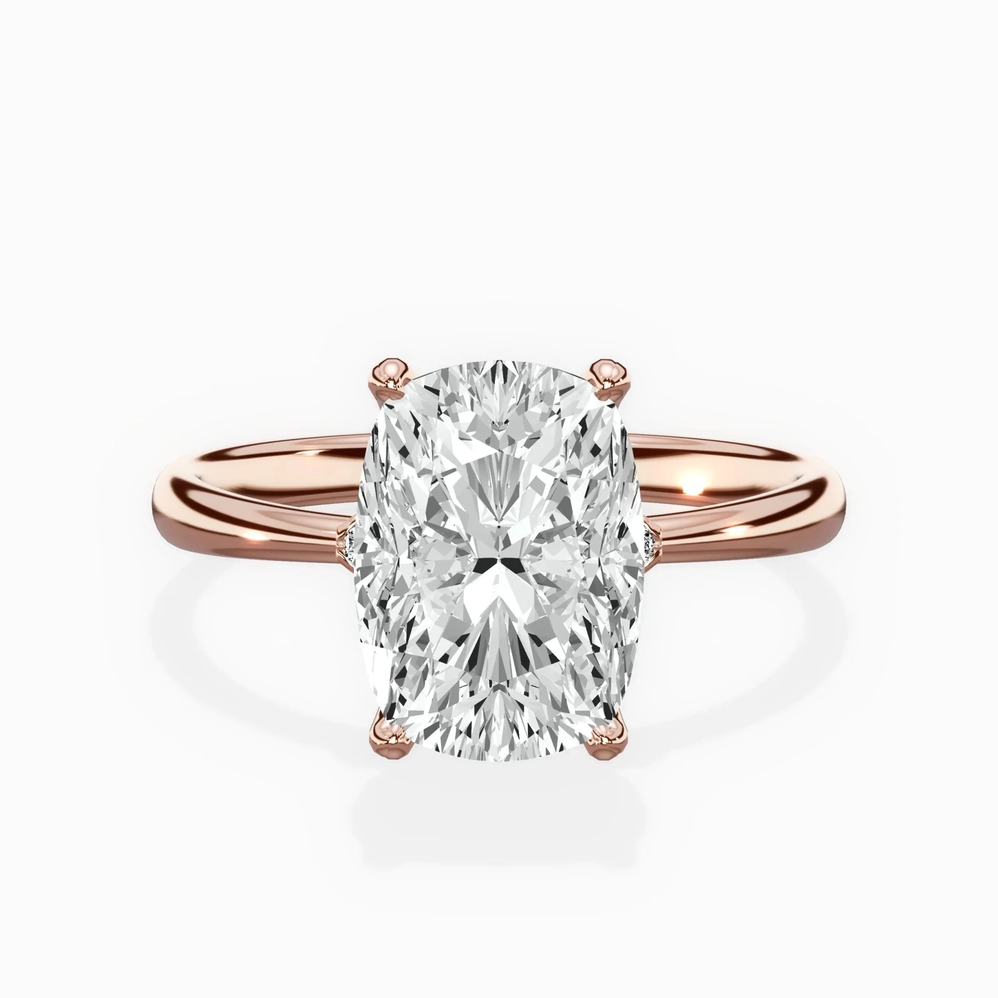 European Solitaire Engagement Ring - The Better Diamonds