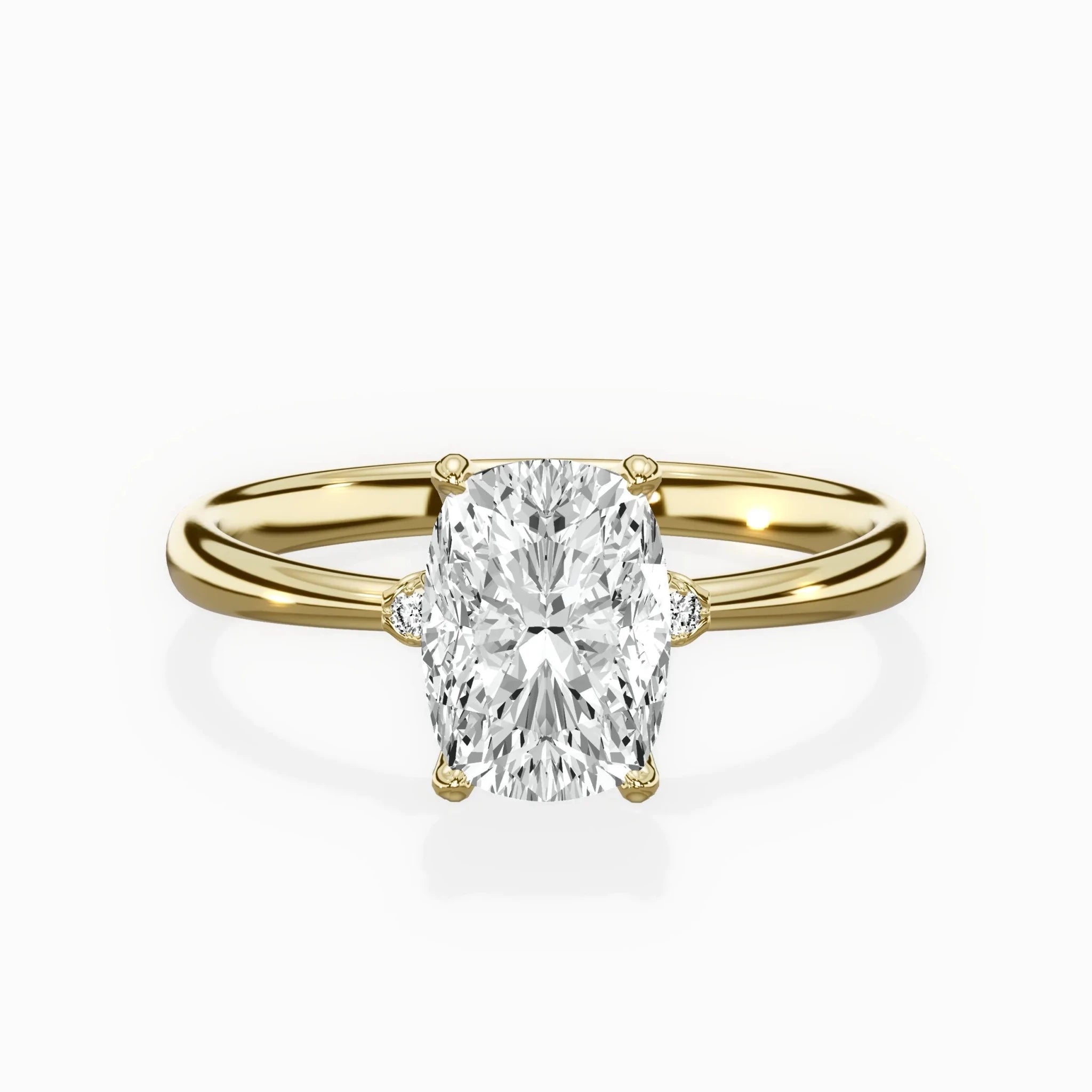 European Solitaire Engagement Ring - The Better Diamonds