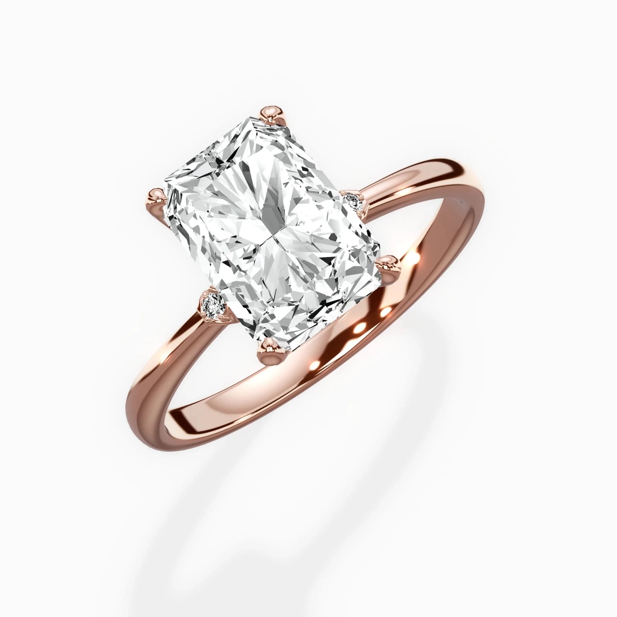 European Solitaire Engagement Ring - The Better Diamonds