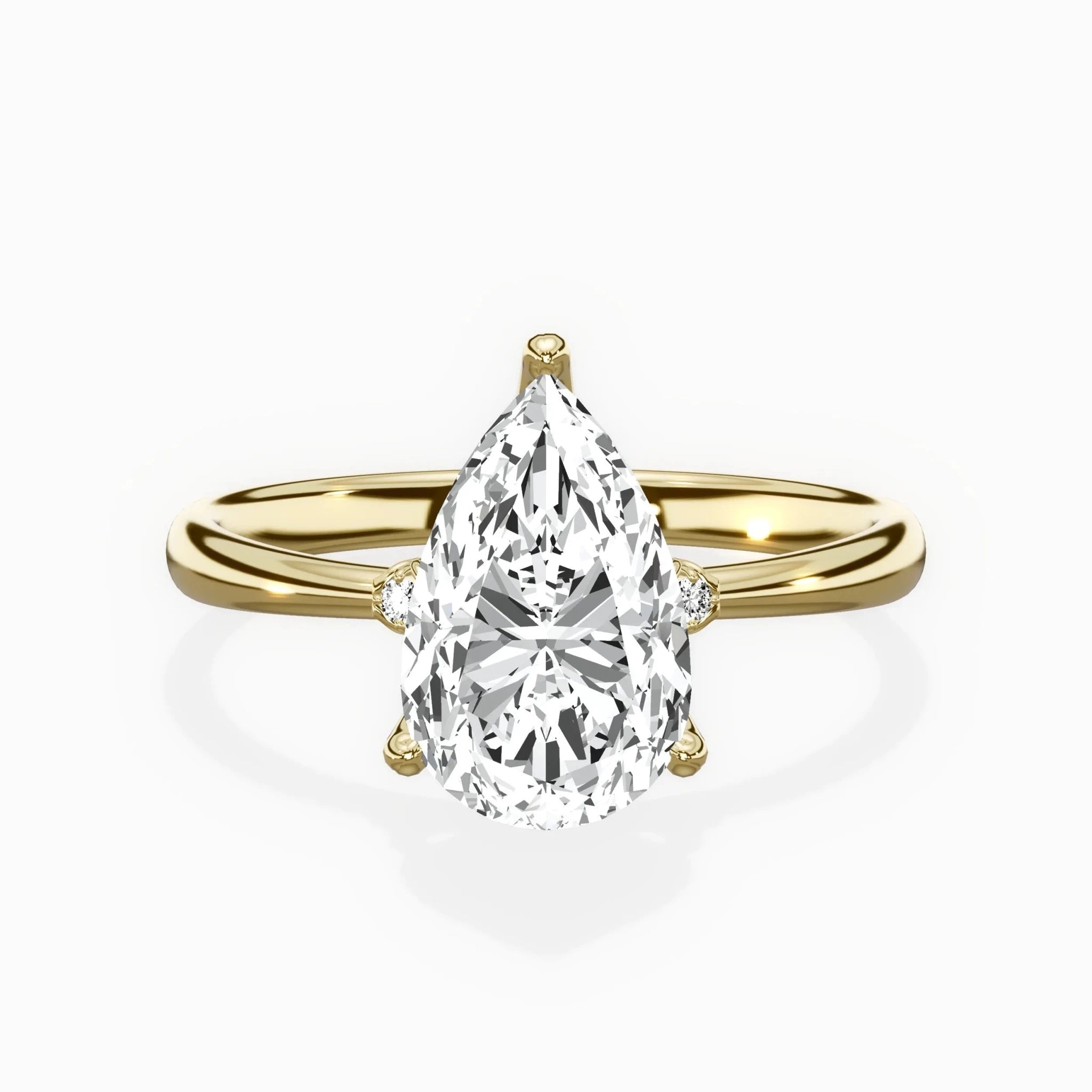 European Solitaire Engagement Ring - The Better Diamonds