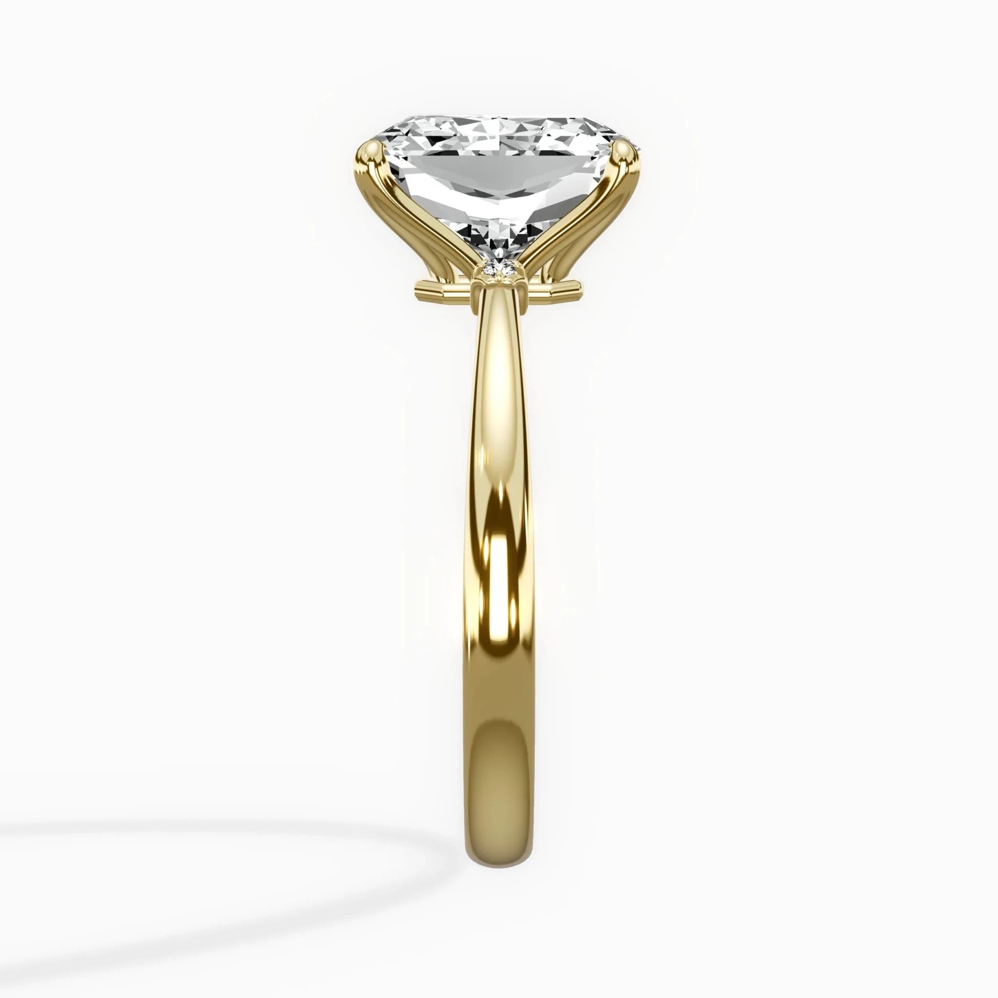 European Solitaire Engagement Ring - The Better Diamonds