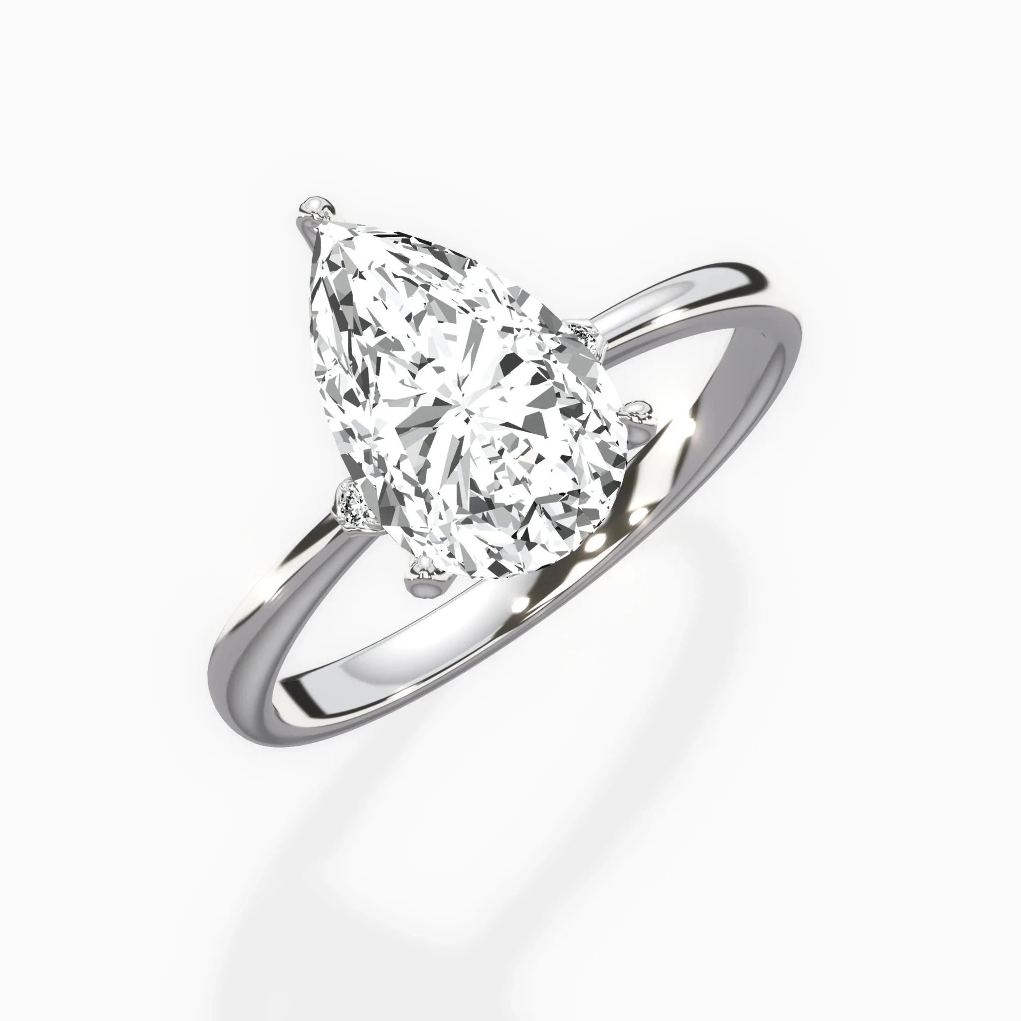 European Solitaire Engagement Ring - The Better Diamonds