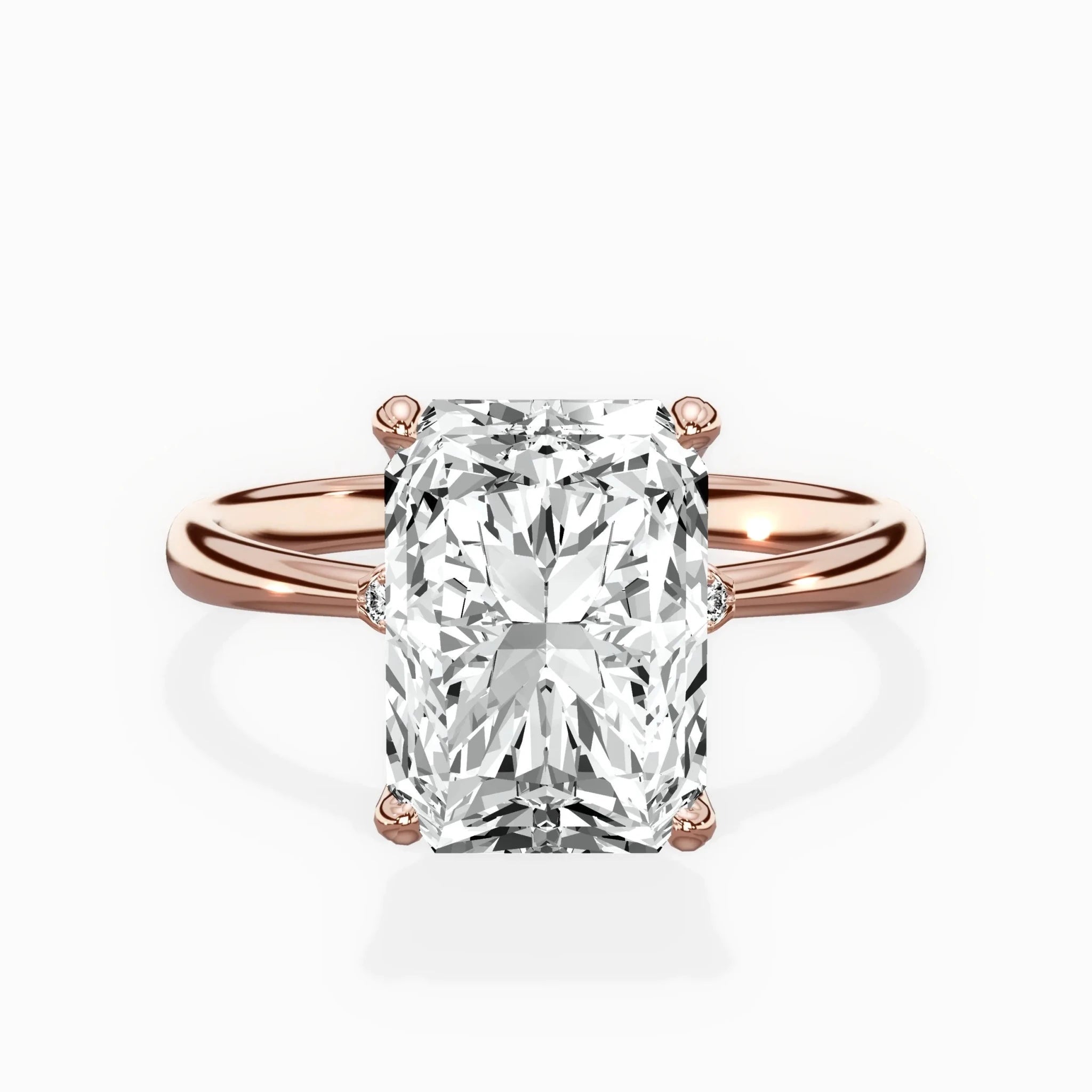 European Solitaire Engagement Ring - The Better Diamonds