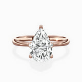 European Solitaire Engagement Ring - The Better Diamonds
