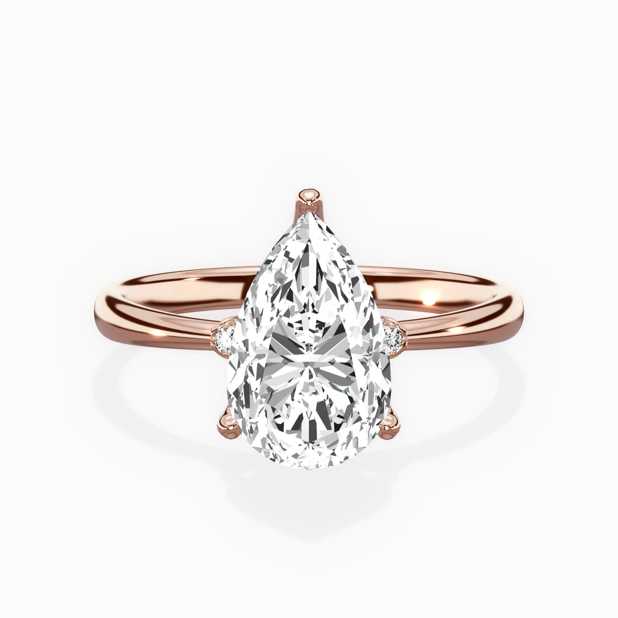 European Solitaire Engagement Ring - The Better Diamonds
