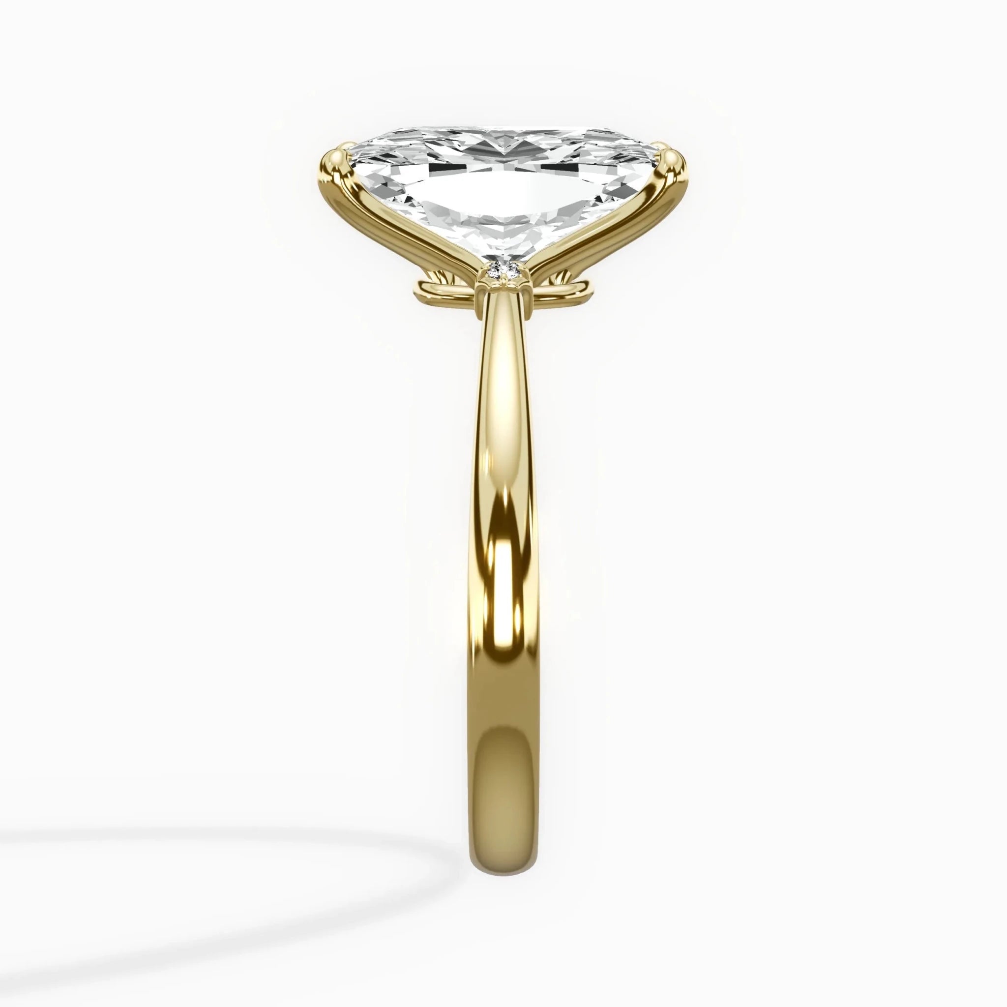 European Solitaire Engagement Ring - The Better Diamonds