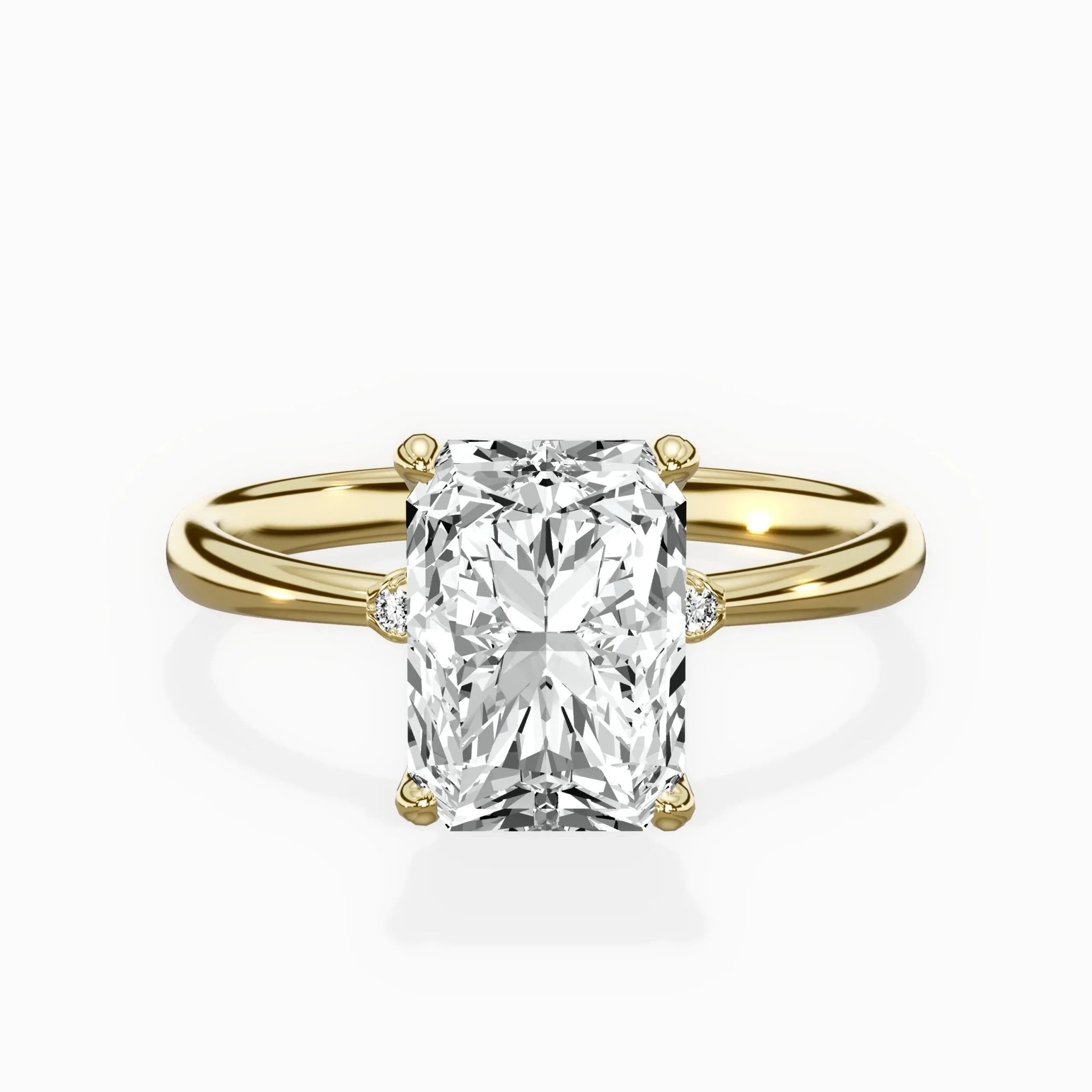 European Solitaire Engagement Ring - The Better Diamonds