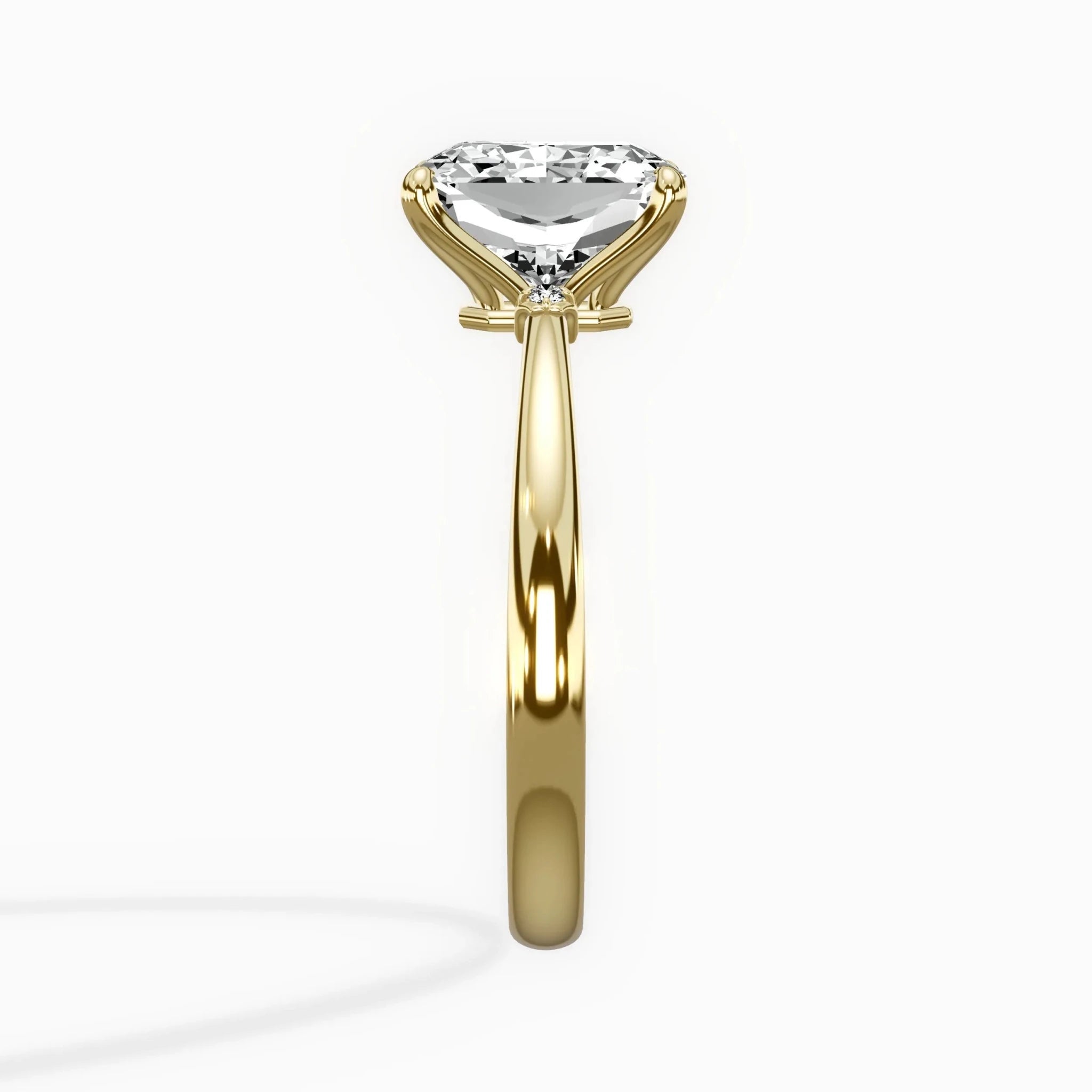 European Solitaire Engagement Ring - The Better Diamonds