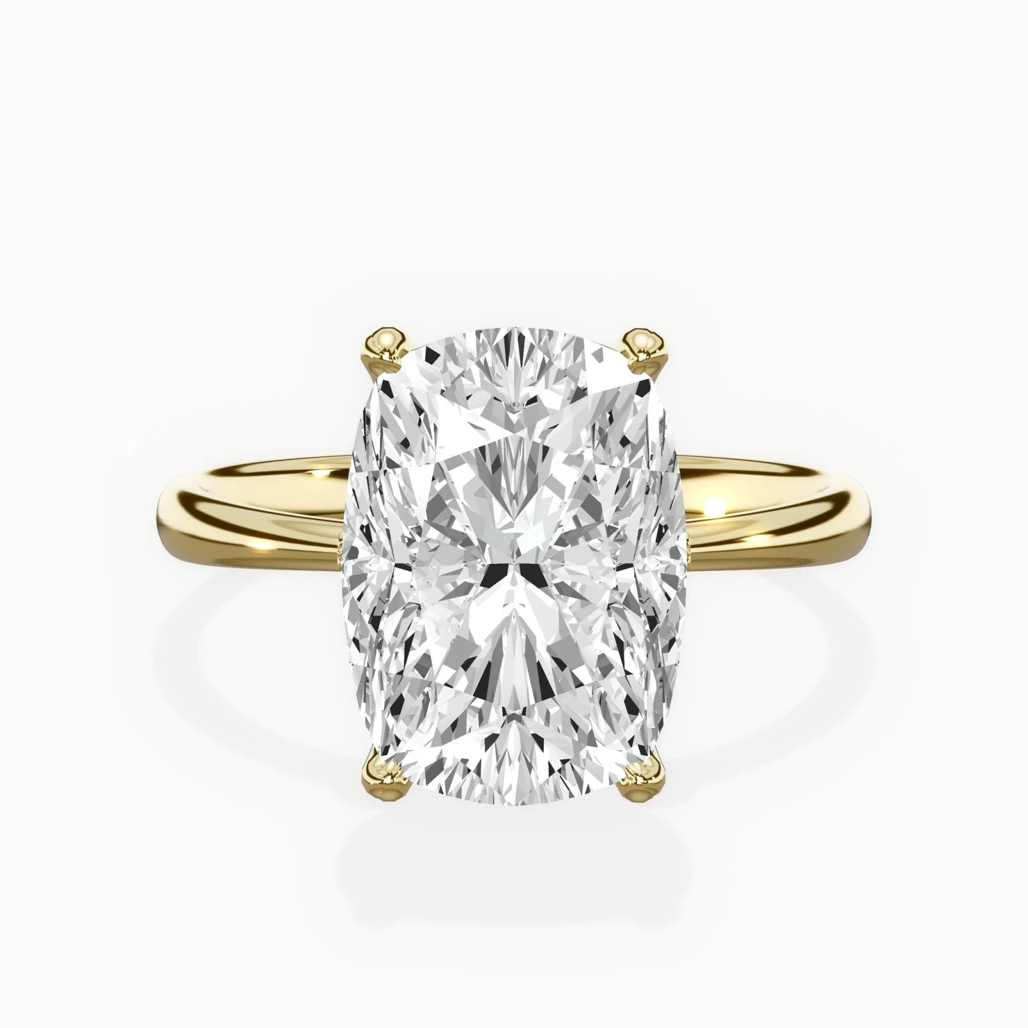 European Solitaire Engagement Ring - The Better Diamonds