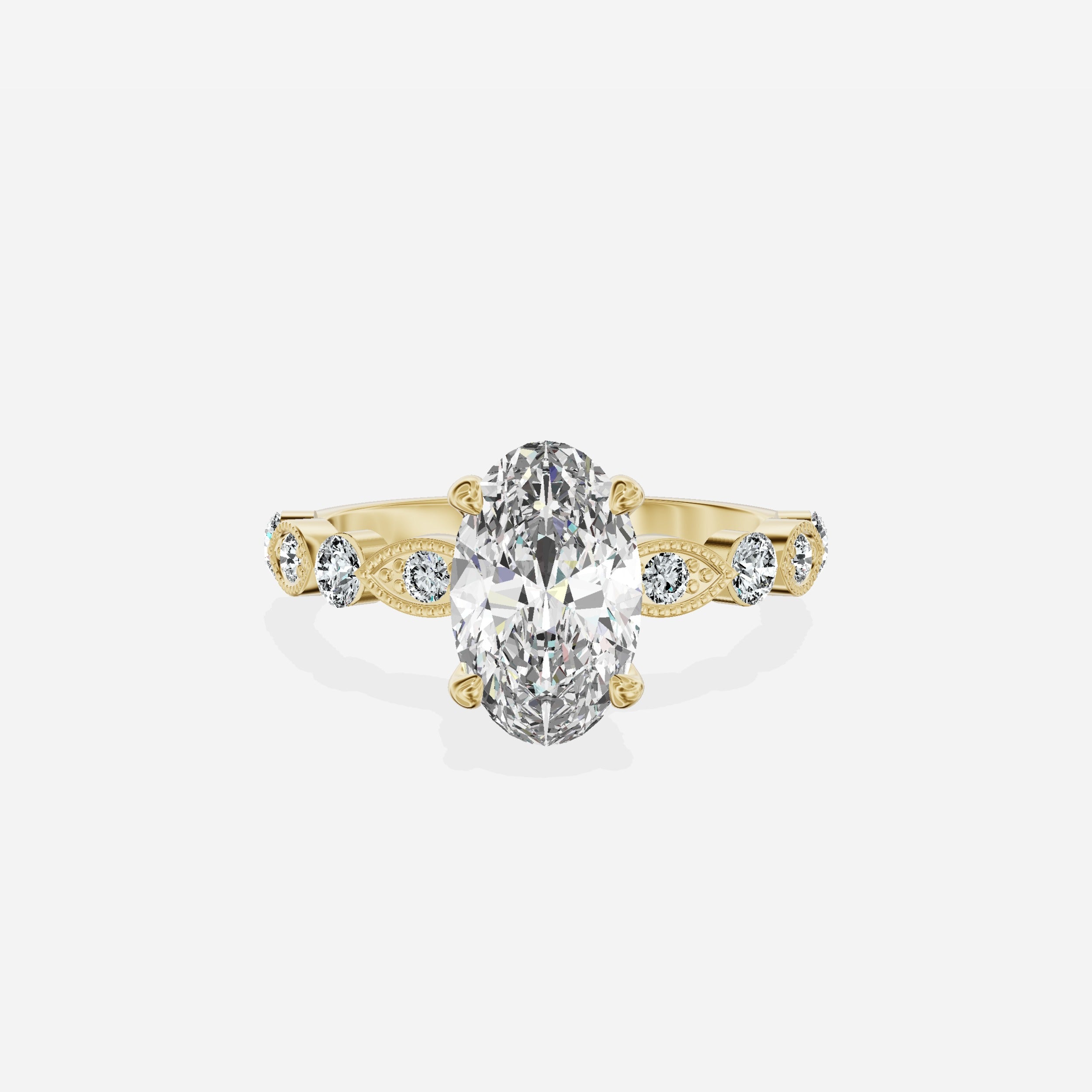 Vintage Solitaire Engagement Ring