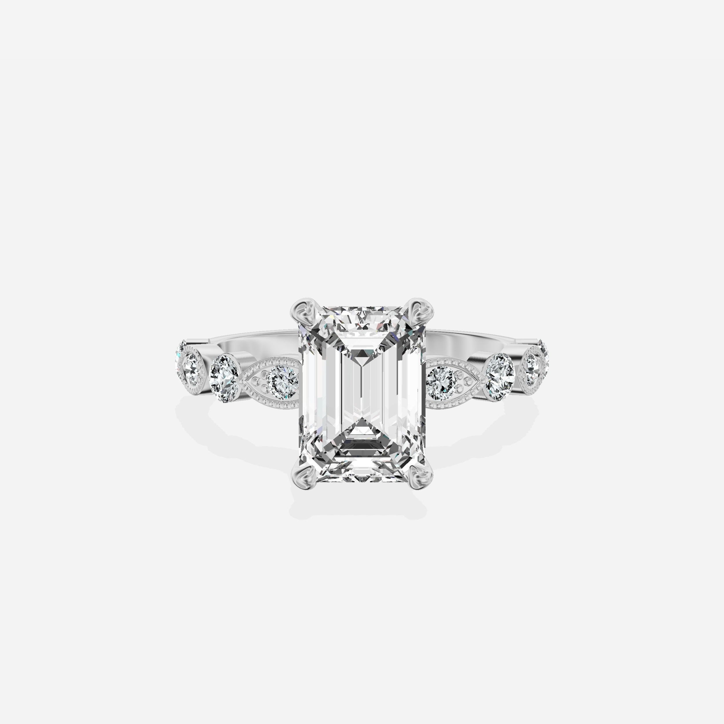 Vintage Solitaire Engagement Ring