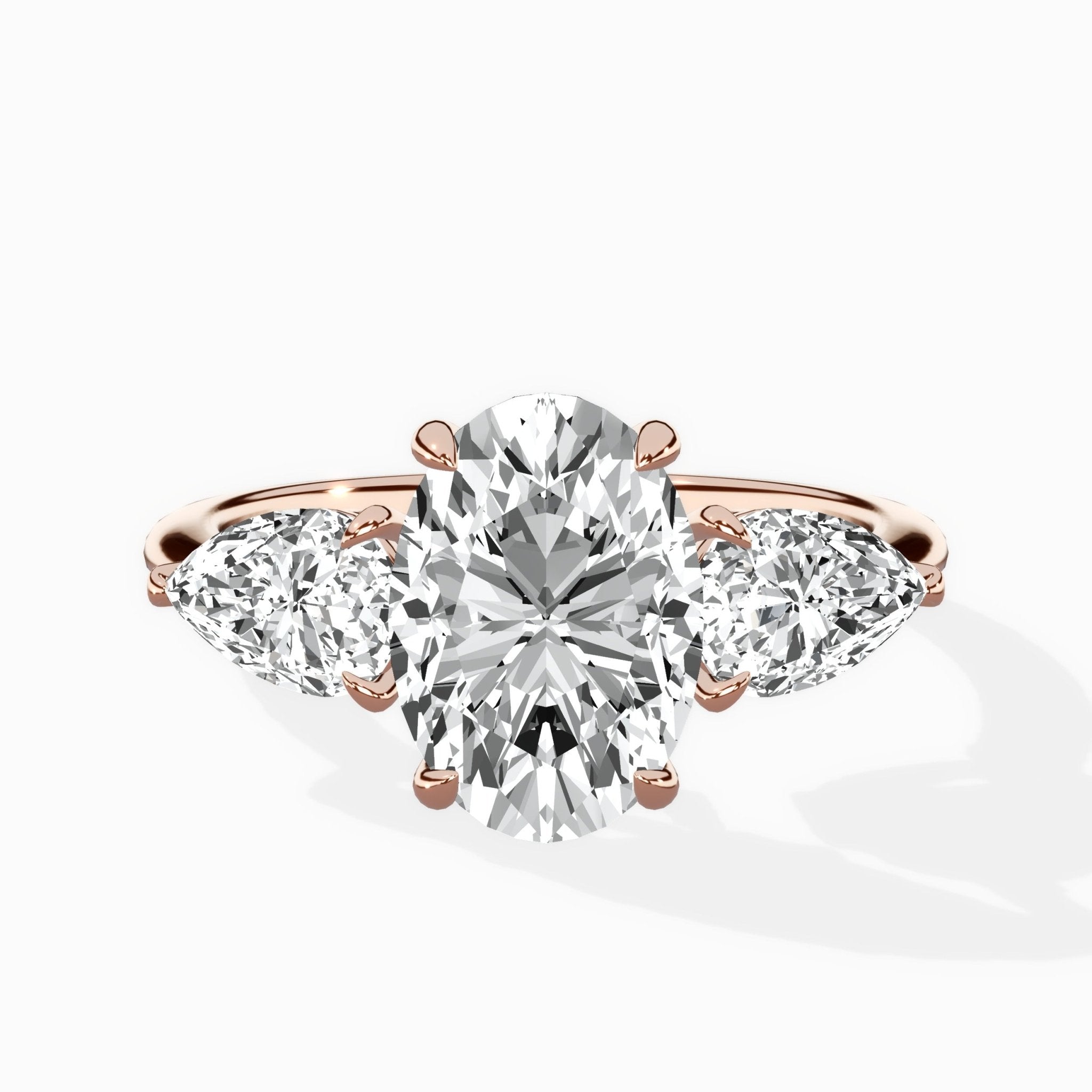 Forever Three Stone Engagement Ring - The Better Diamonds