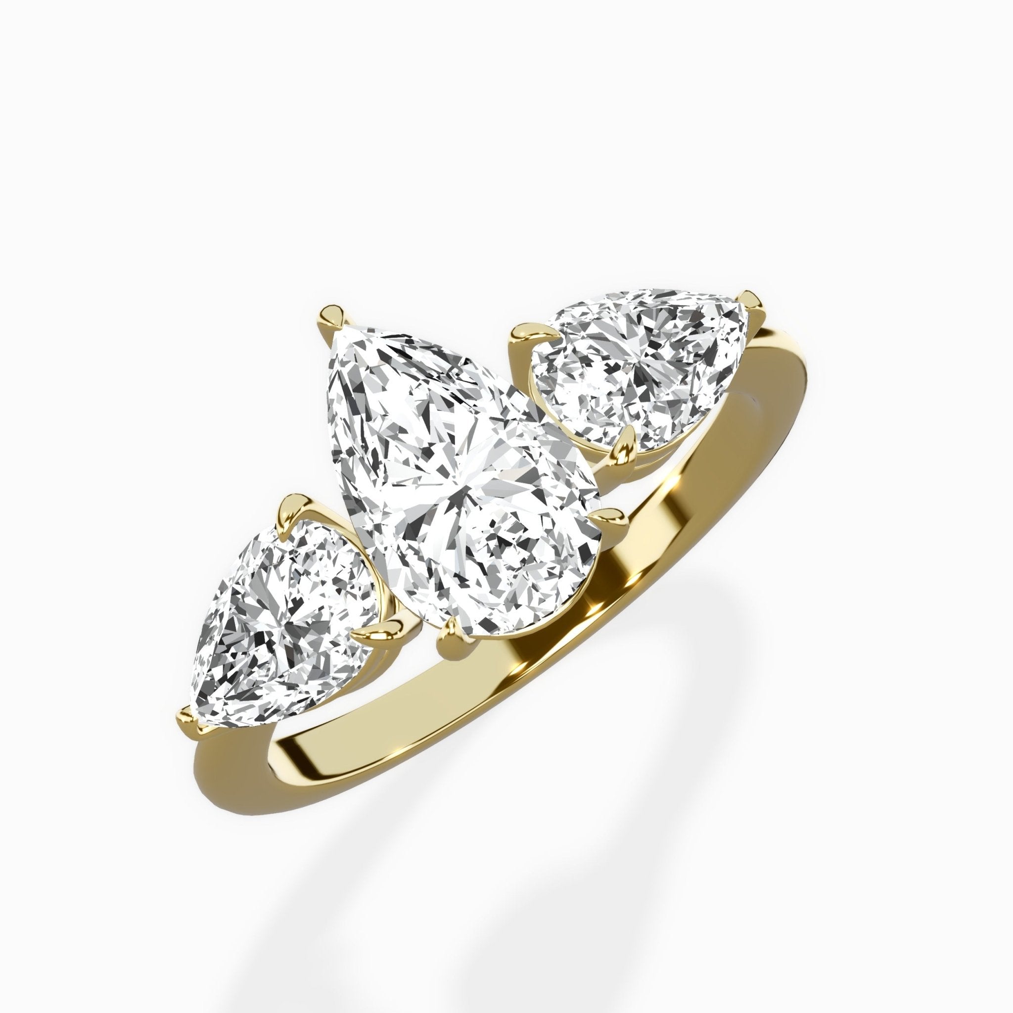 Forever Three Stone Engagement Ring - The Better Diamonds
