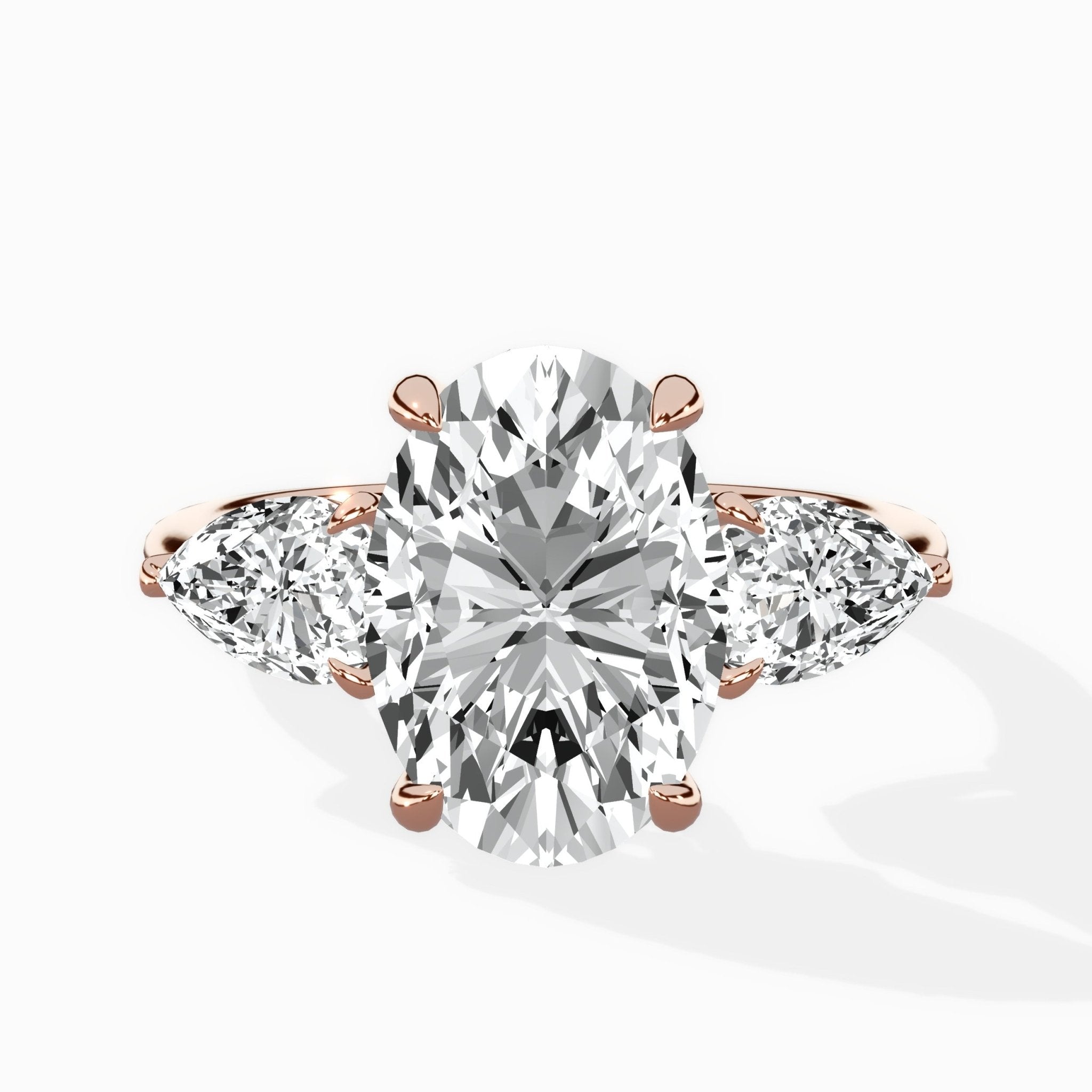 Forever Three Stone Engagement Ring - The Better Diamonds
