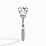 Forever Three Stone Engagement Ring - The Better Diamonds