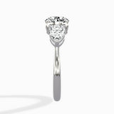 Forever Three Stone Engagement Ring - The Better Diamonds
