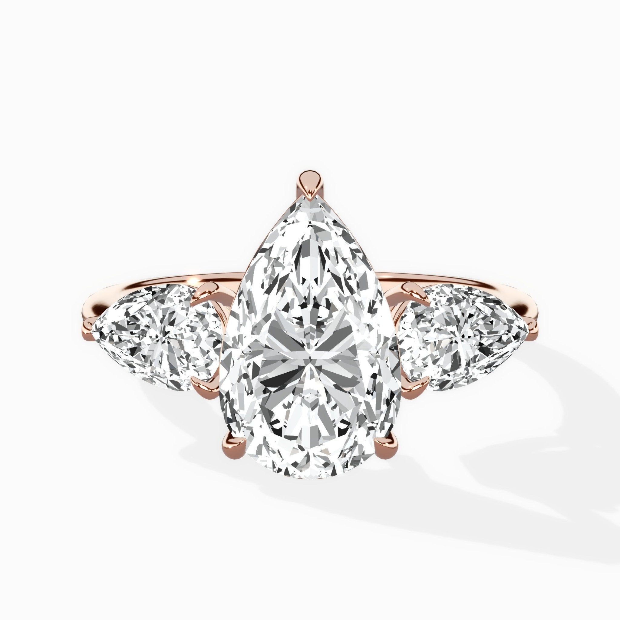 Forever Three Stone Engagement Ring - The Better Diamonds