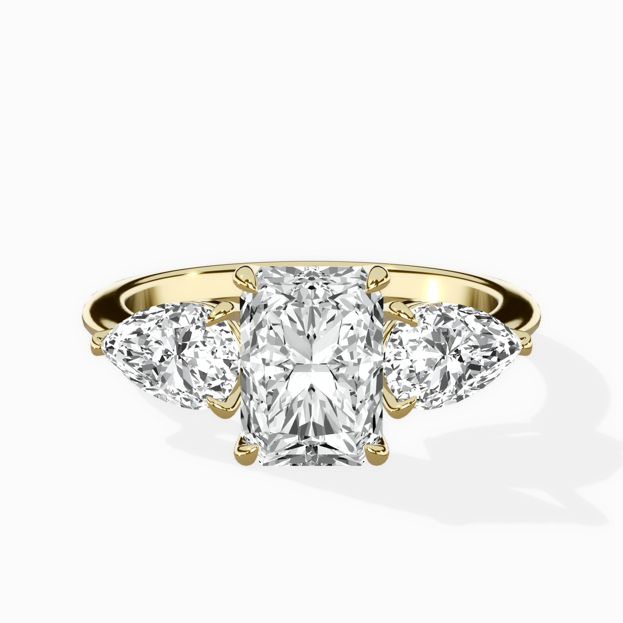 Forever Three Stone Engagement Ring - The Better Diamonds