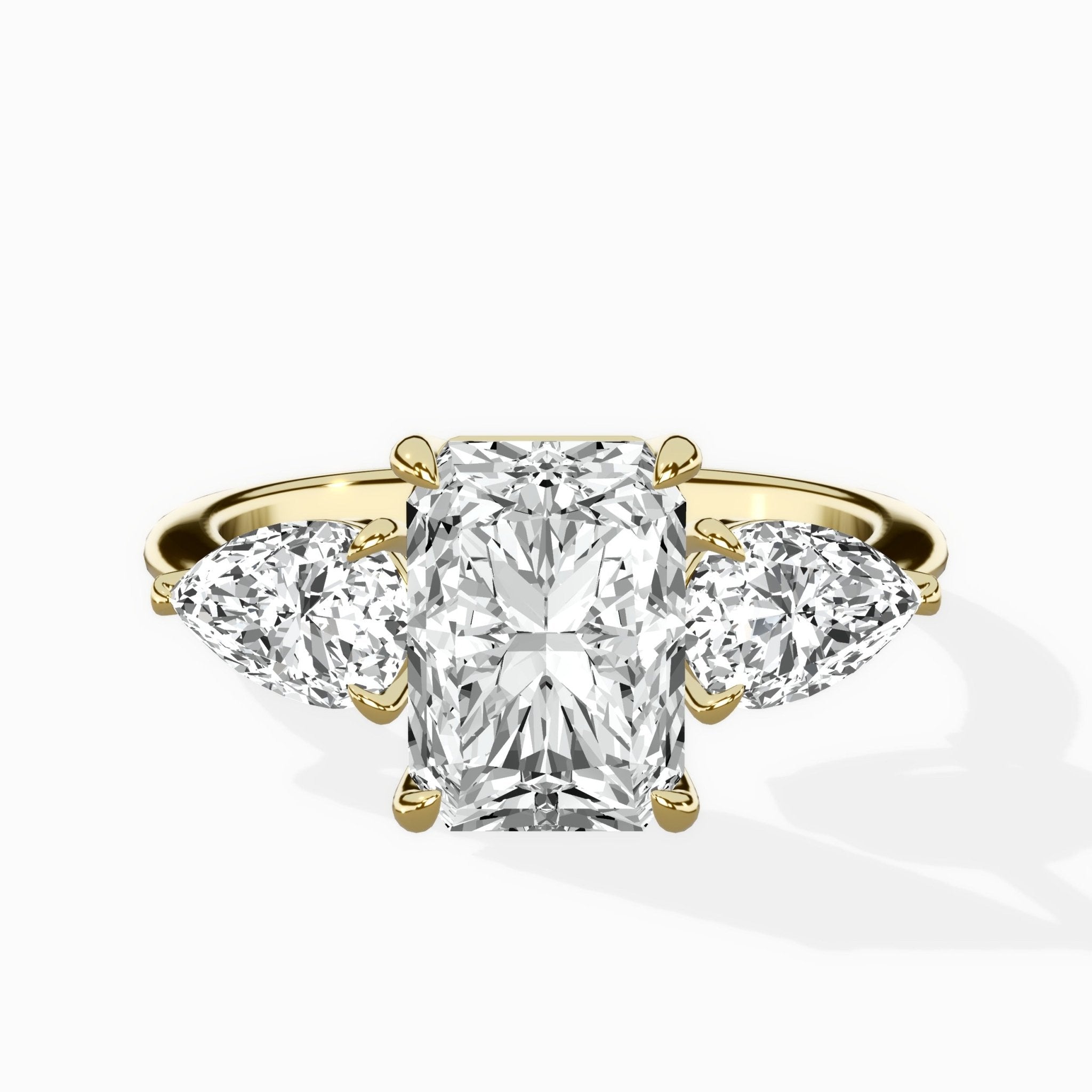 Forever Three Stone Engagement Ring - The Better Diamonds