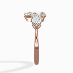 Forever Three Stone Engagement Ring - The Better Diamonds