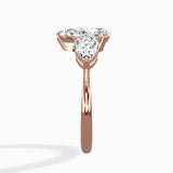 Forever Three Stone Engagement Ring - The Better Diamonds