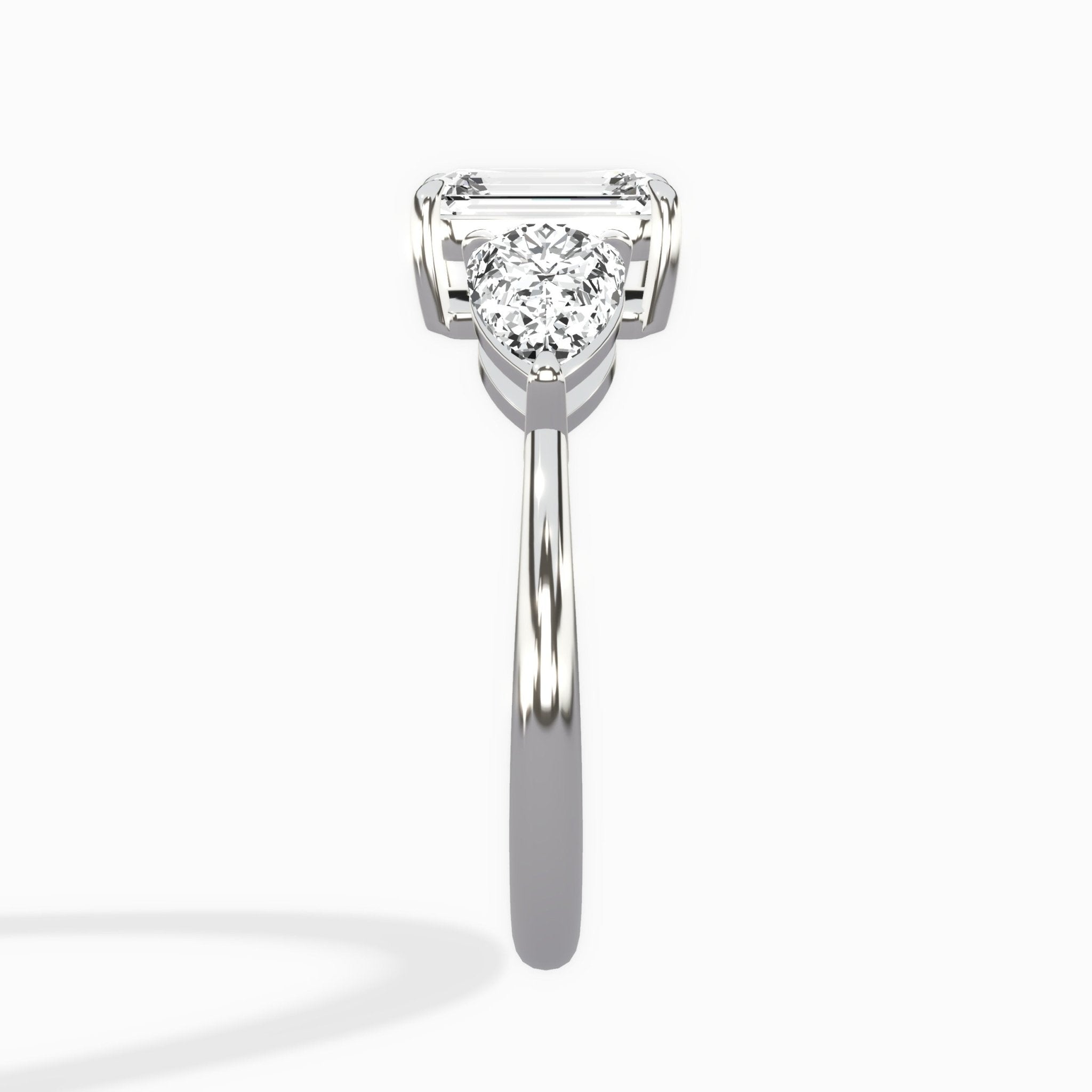 Forever Three Stone Engagement Ring - The Better Diamonds