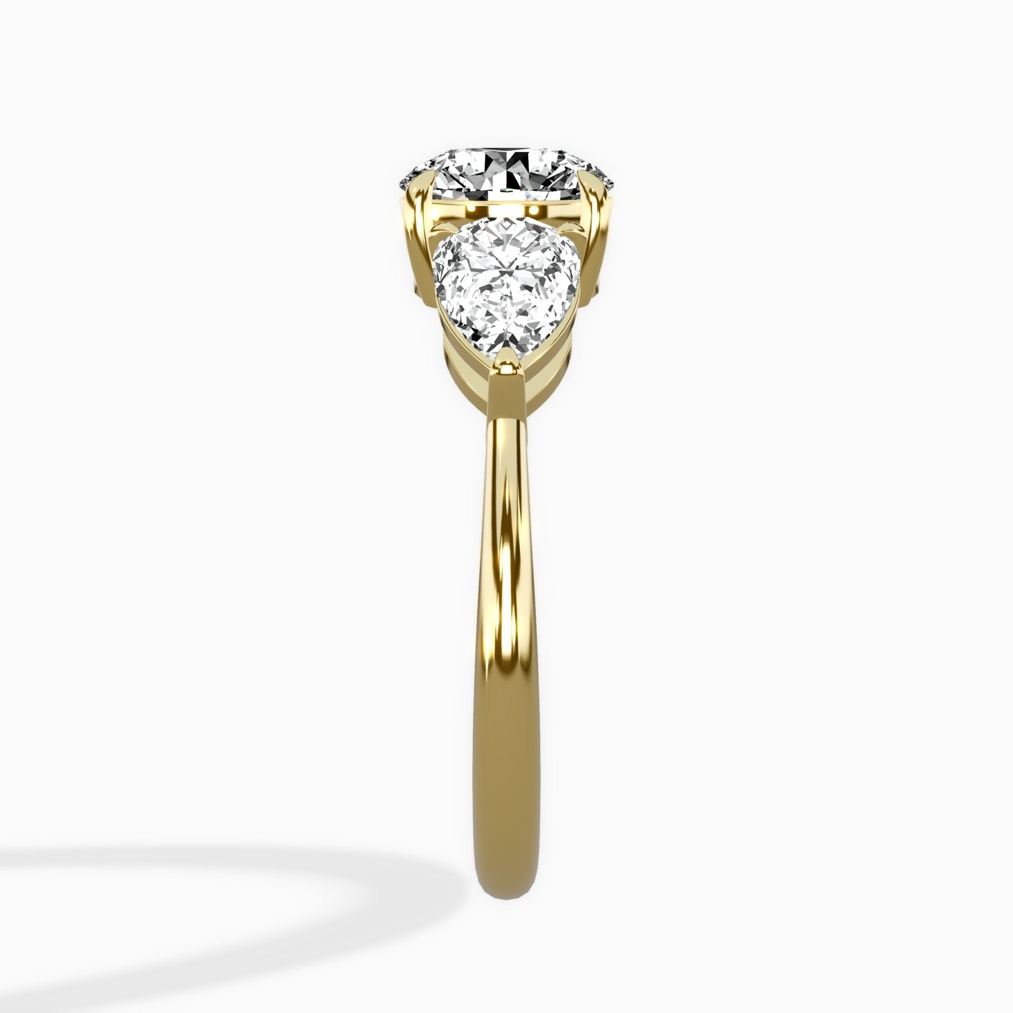 Forever Three Stone Engagement Ring - The Better Diamonds