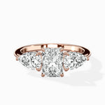 Forever Three Stone Engagement Ring - The Better Diamonds