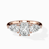 Forever Three Stone Engagement Ring - The Better Diamonds