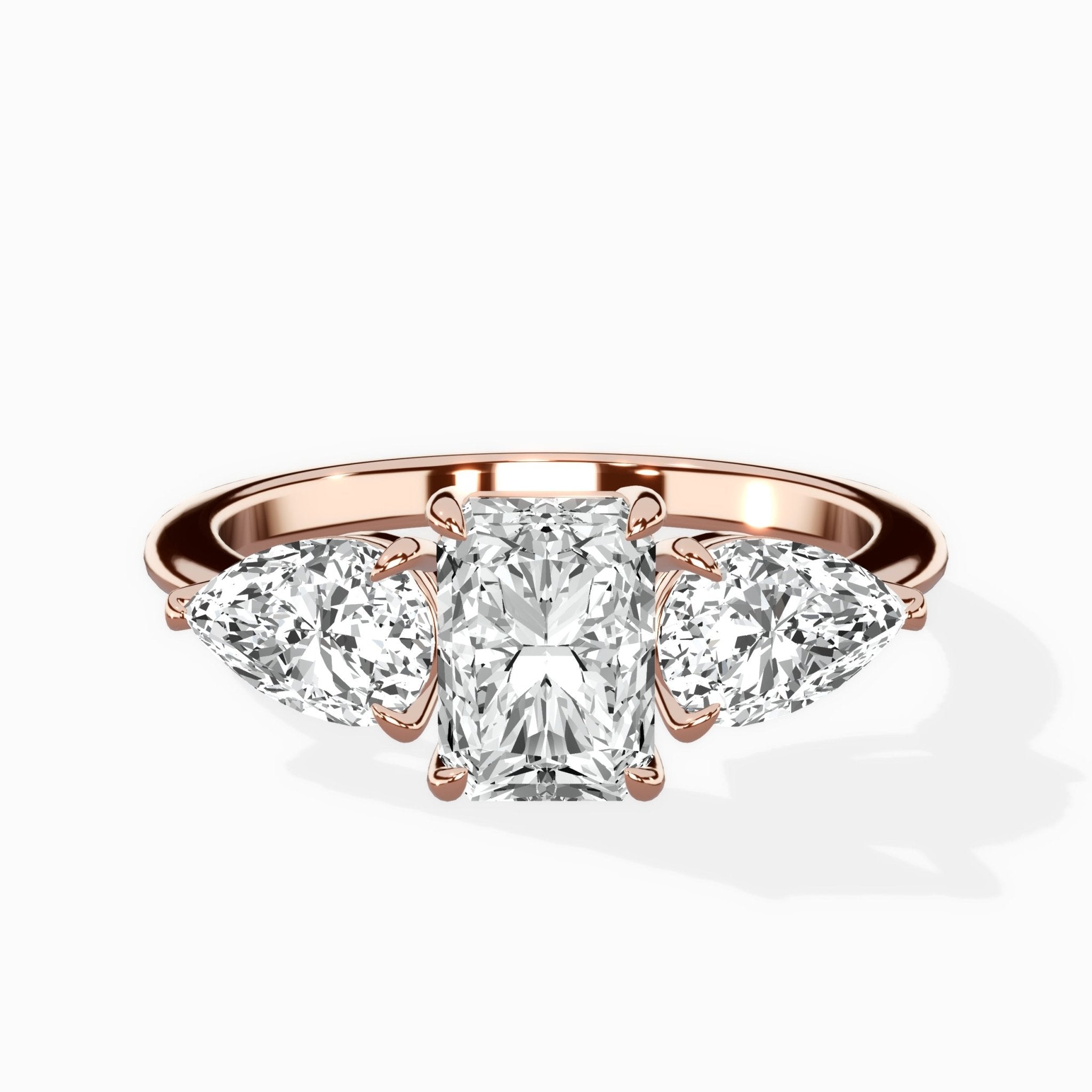 Forever Three Stone Engagement Ring - The Better Diamonds