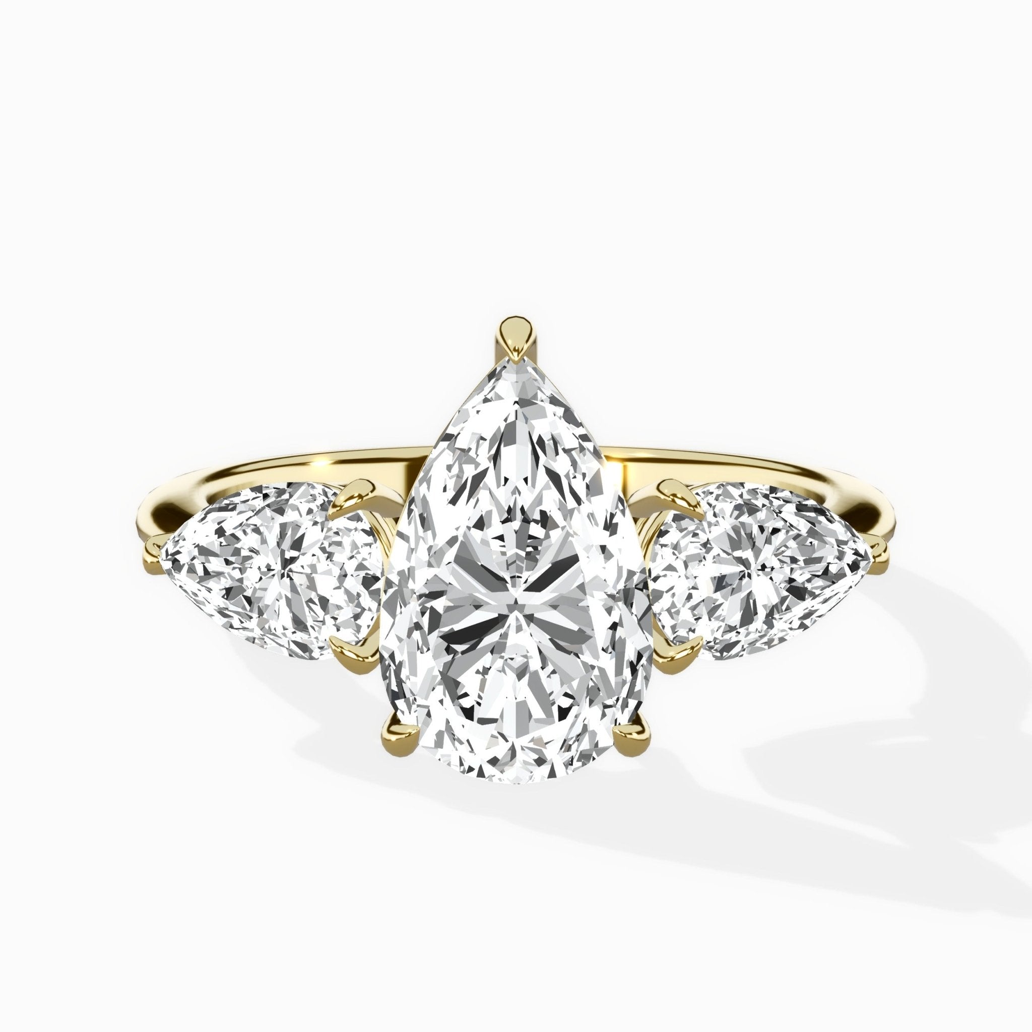 Forever Three Stone Engagement Ring - The Better Diamonds