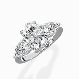 Forever Three Stone Engagement Ring - The Better Diamonds