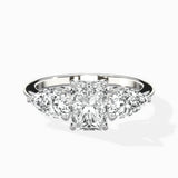 Forever Three Stone Engagement Ring - The Better Diamonds
