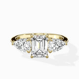 Forever Three Stone Engagement Ring - The Better Diamonds