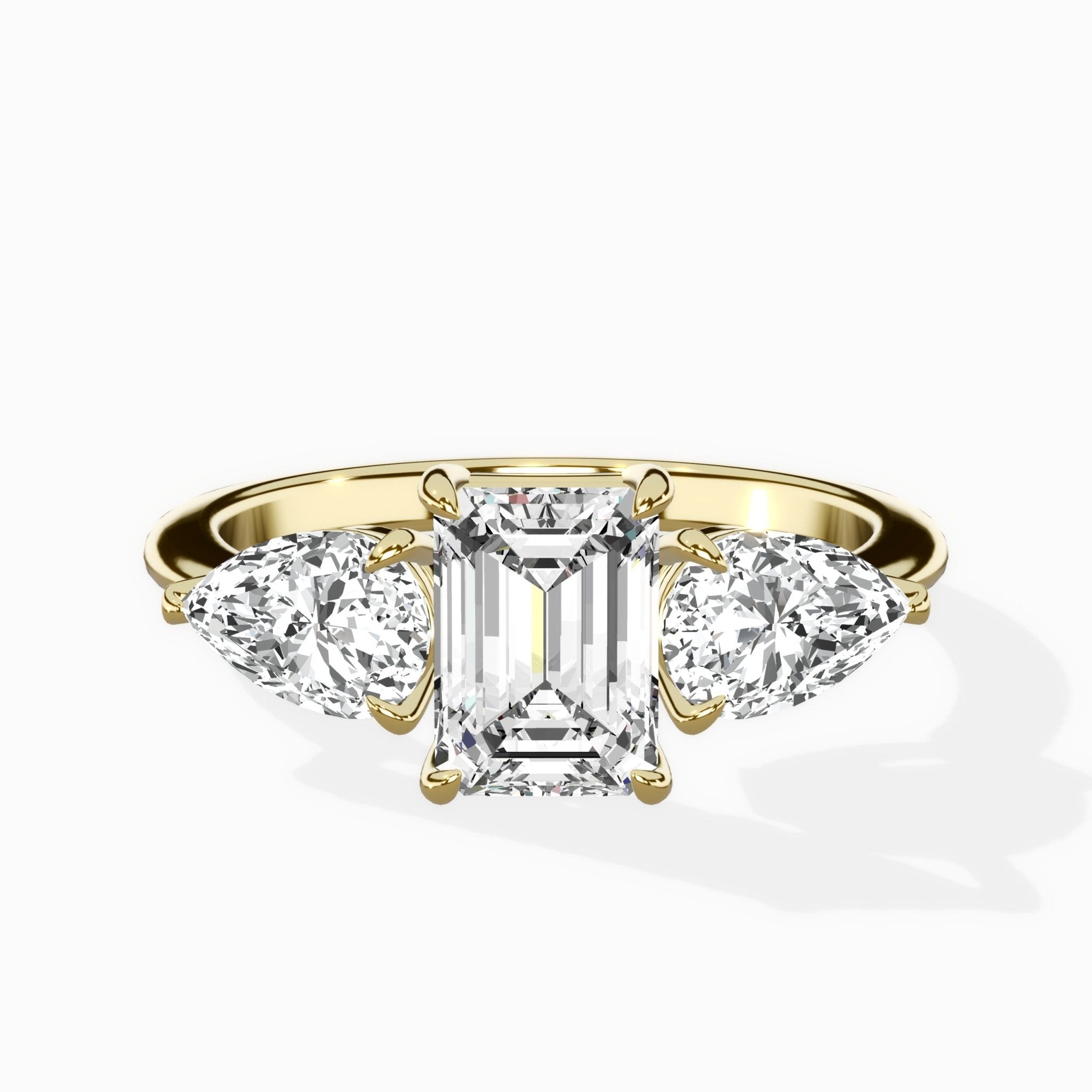 Forever Three Stone Engagement Ring - The Better Diamonds